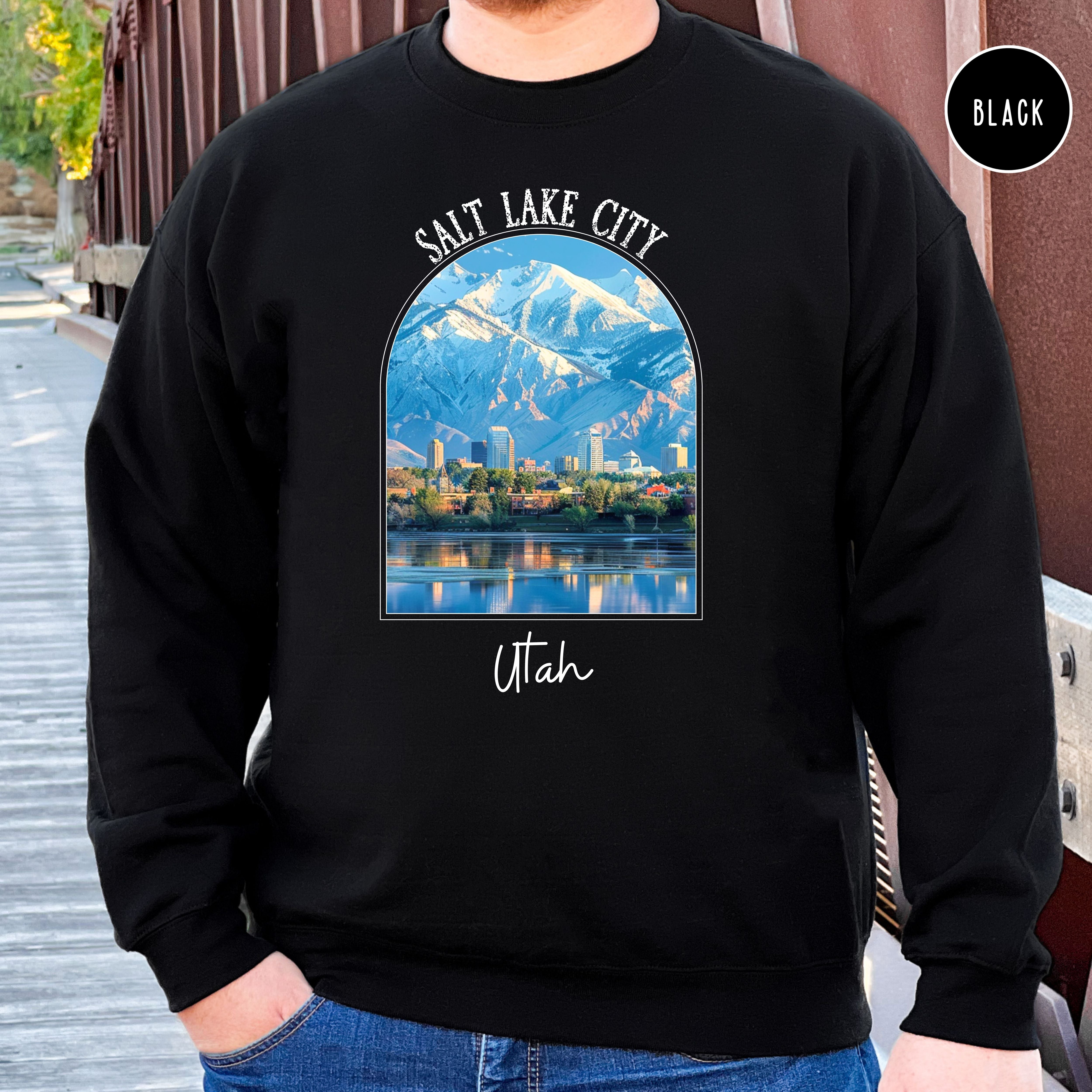 Salt Lake City Utah Vacation Sweatshirt