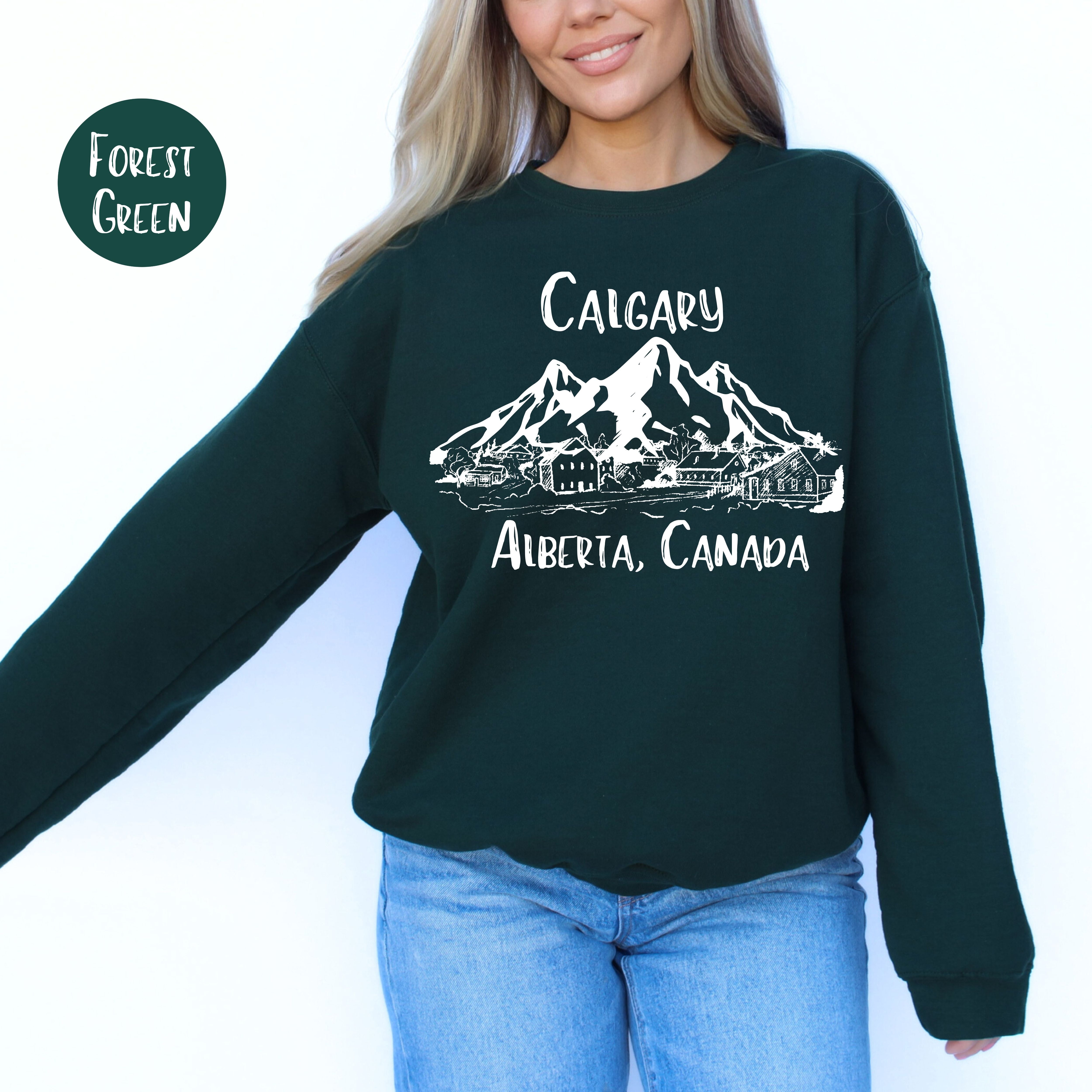 Calgary Alberta Canada Sweatshirt Gift