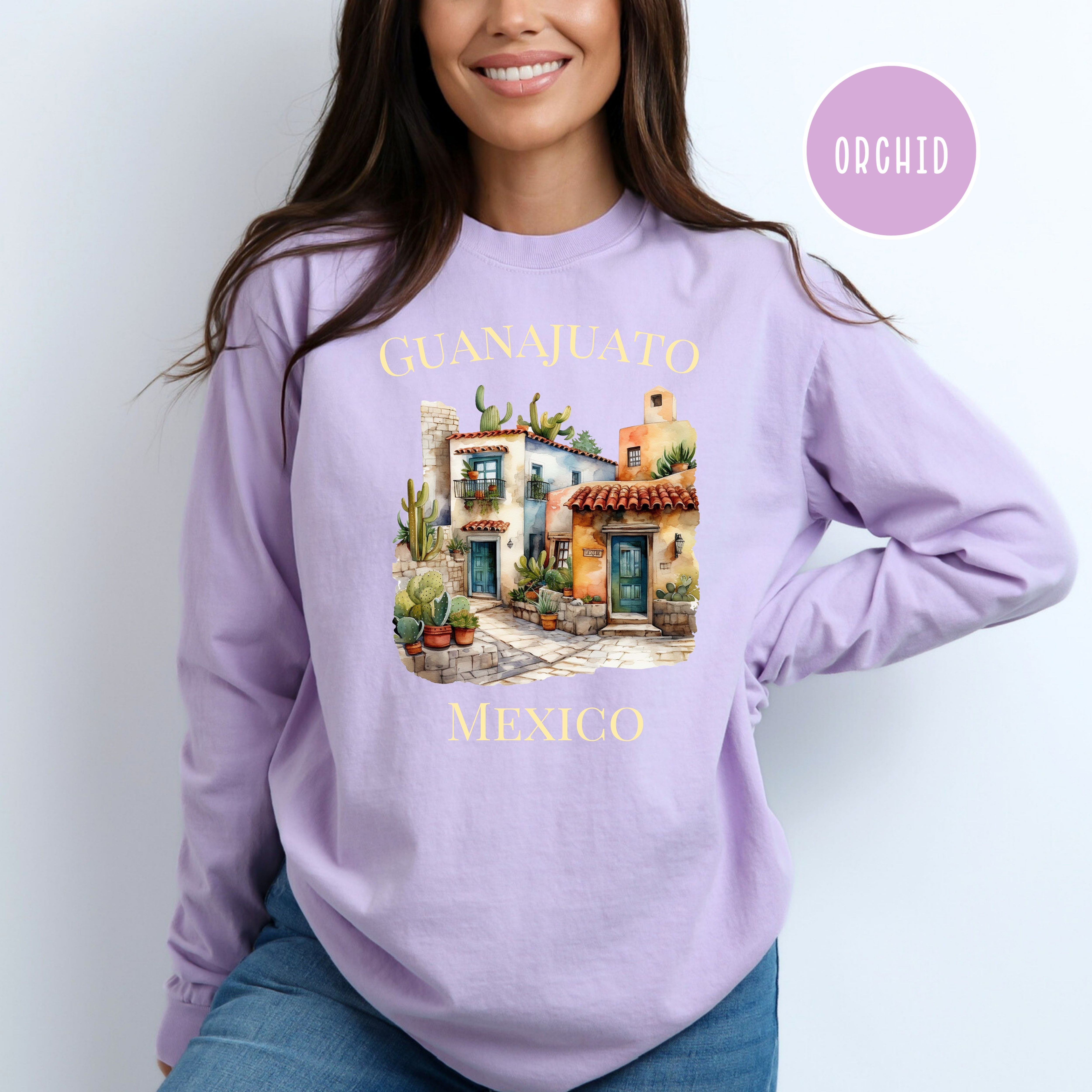 Guanajuato Mexico Comfort Colors® Long Sleeve Tee