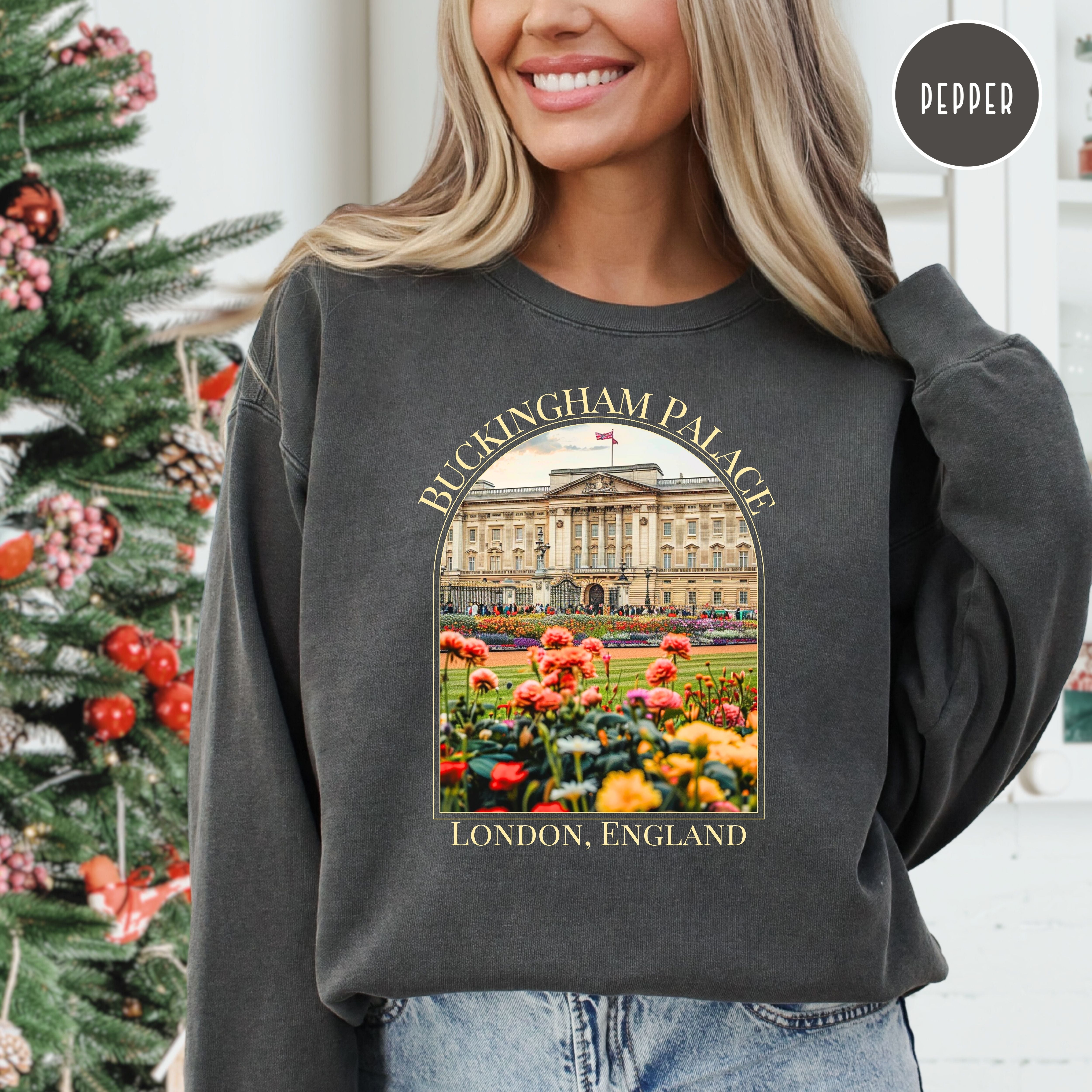 Buckingham Palace London England Comfort Colors® Sweatshirt