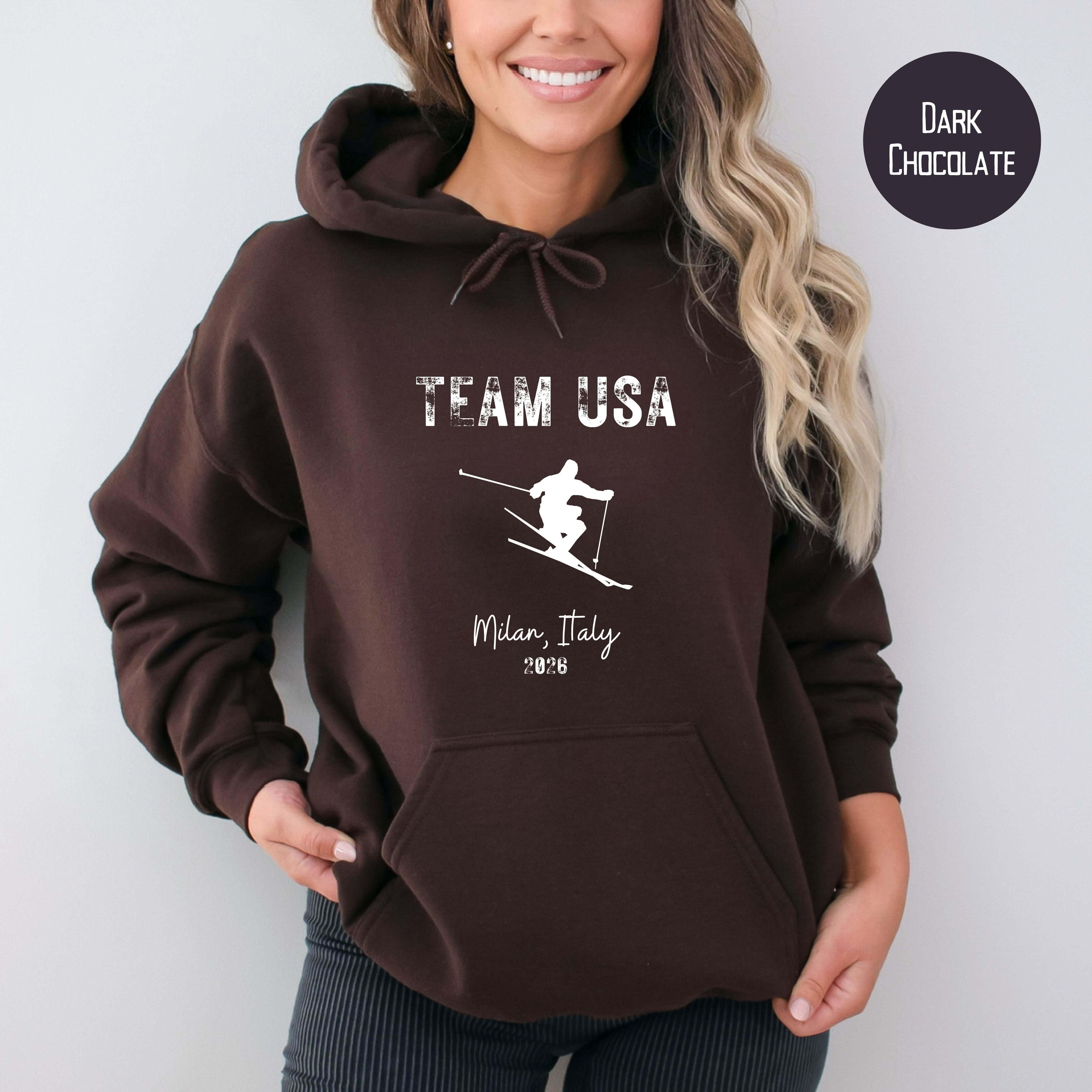 Team USA Alpine Skiing Winter Games Hoodie, USA Ski Team Cortina d'Ampezzo 2026 Winter Games