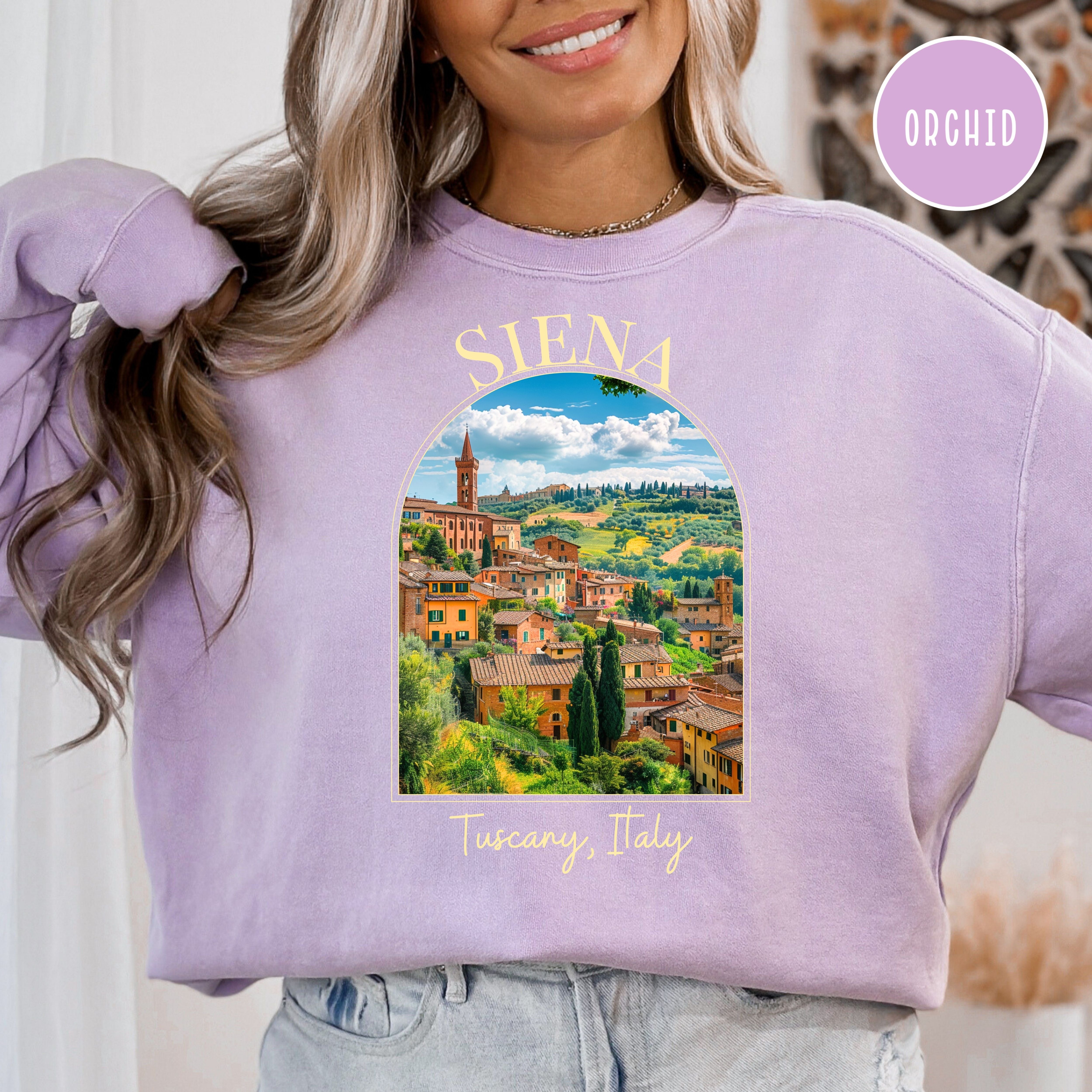 Siena Tuscany Italy Comfort Colors® Sweatshirt