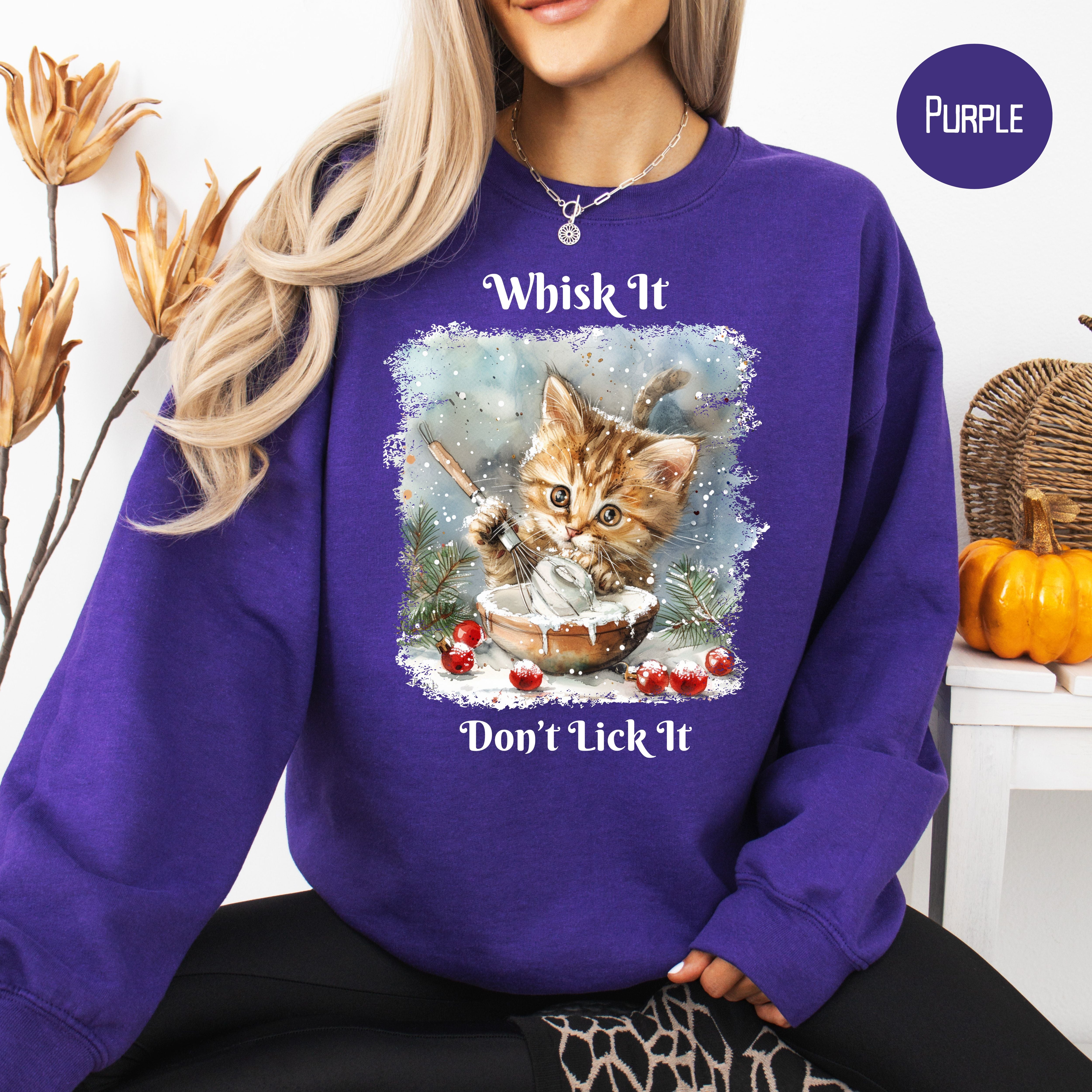 Christmas Season Funny Cat Lover Sweatshirt