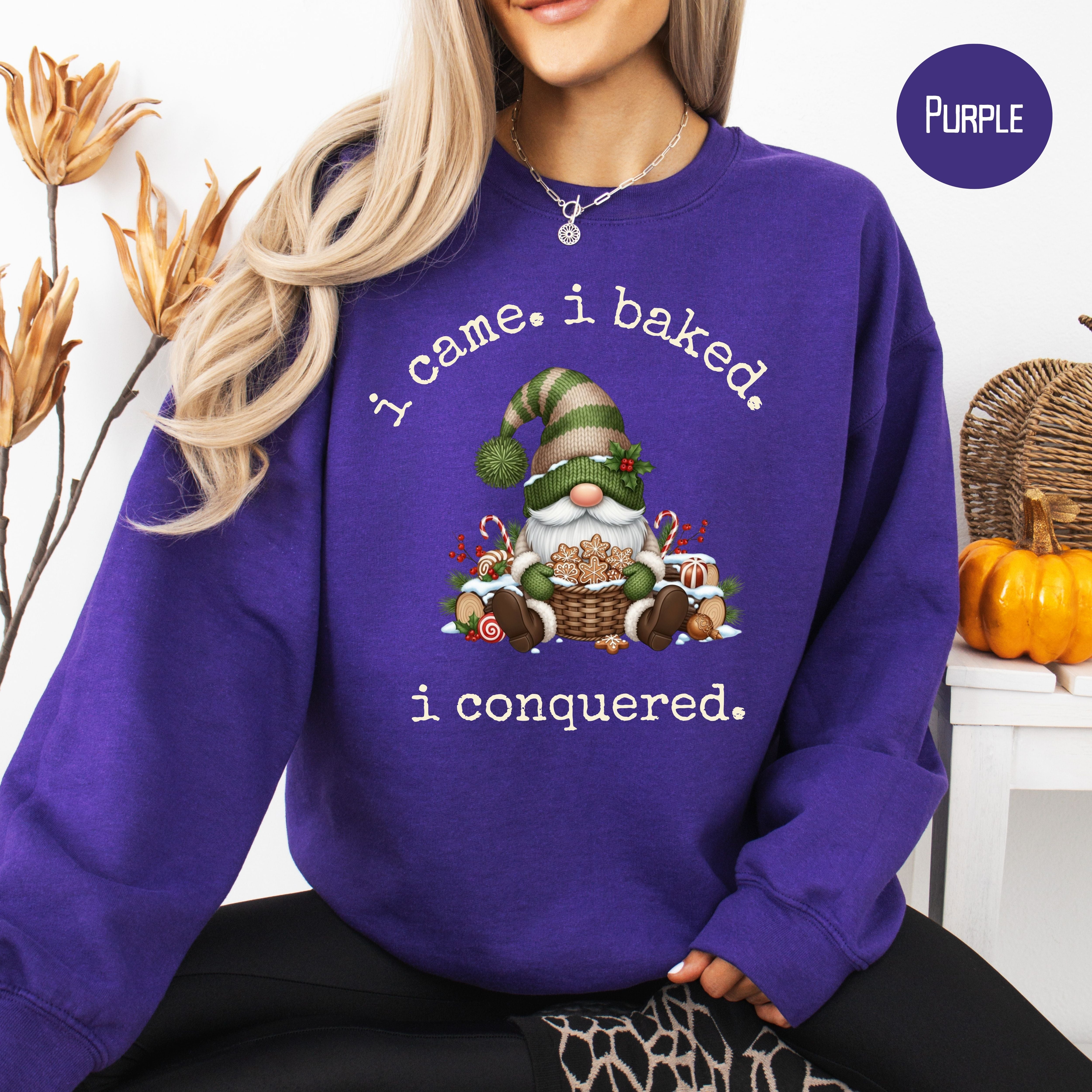 Gnome Lover Unisex Christmas Gift Sweatshirt for Baker