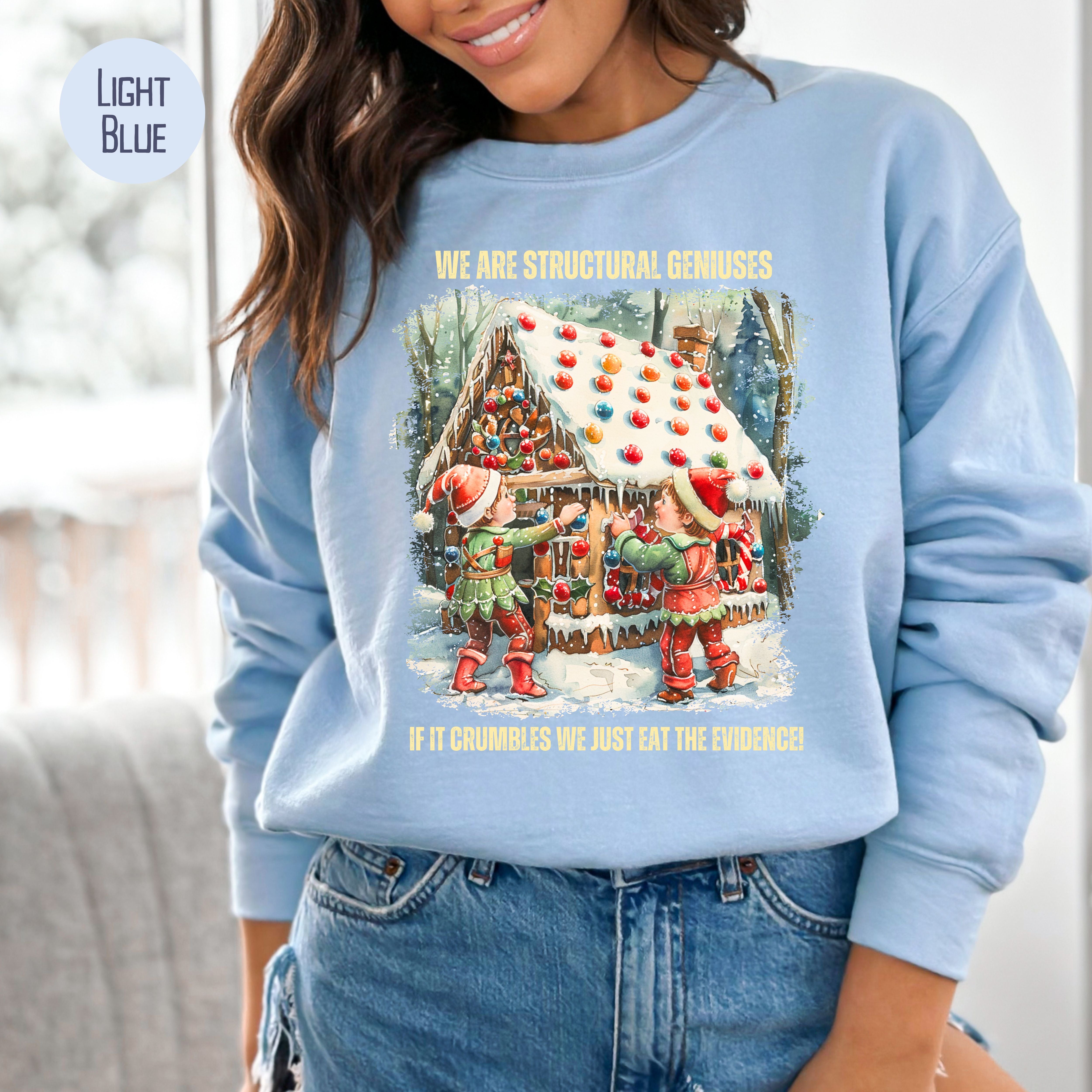 Funny Gingerbread House Baking Contest Unisex Sweatshirt