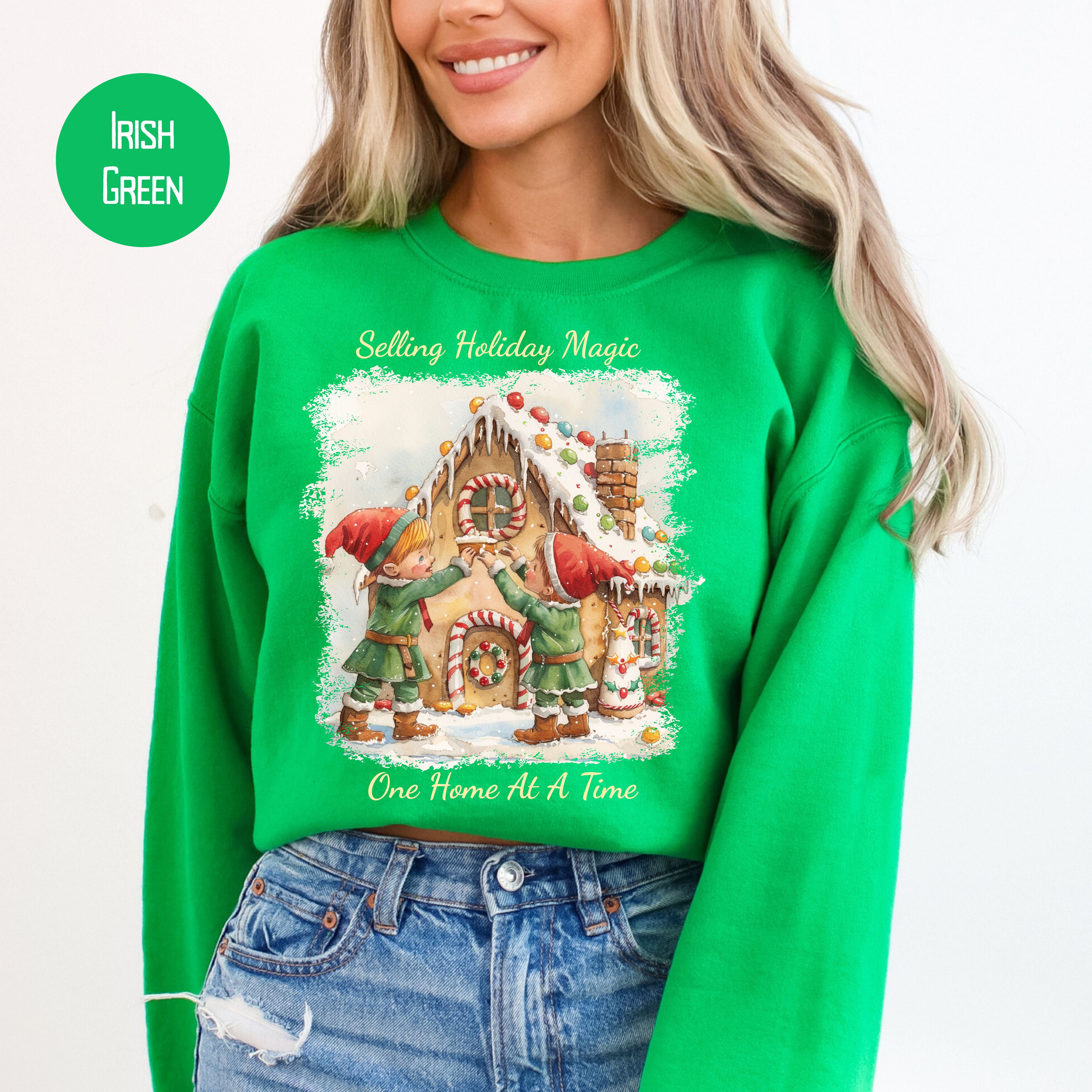 Real Estate Agent Unisex Christmas Sweatshirt