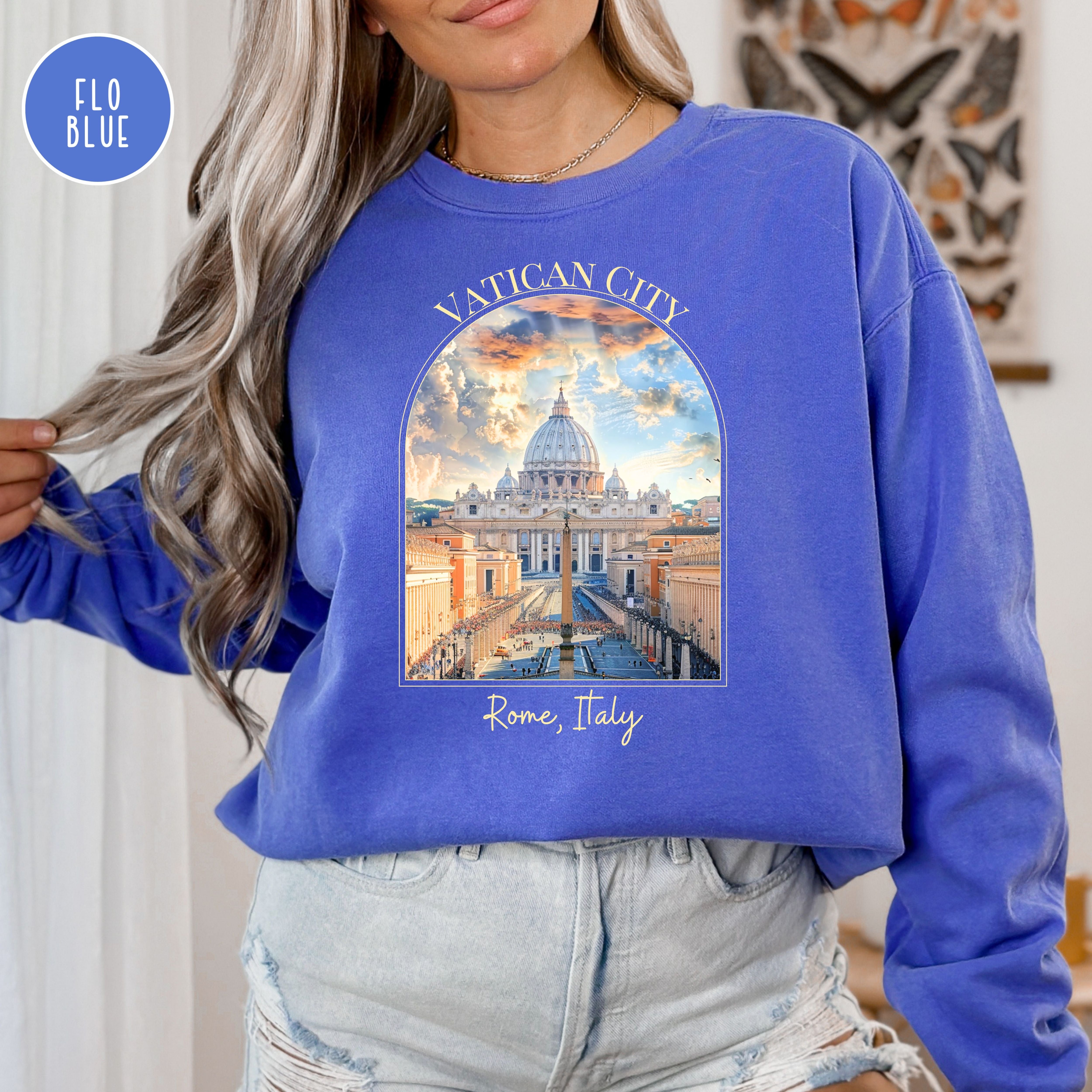 Vatican City Rome Italy Comfort Colors® Sweatshirt