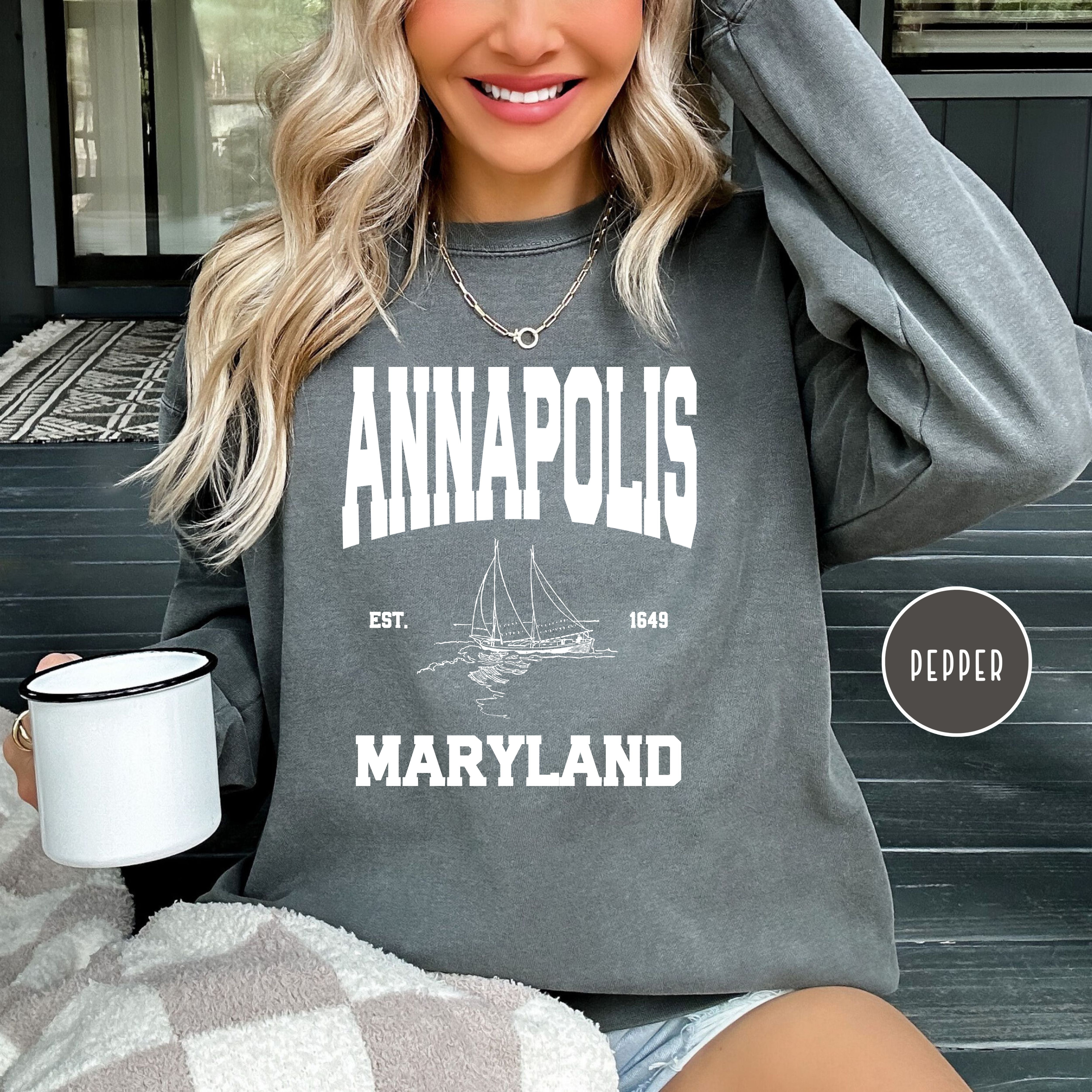 Annapolis Maryland Comfort Colors® Sweatshirt