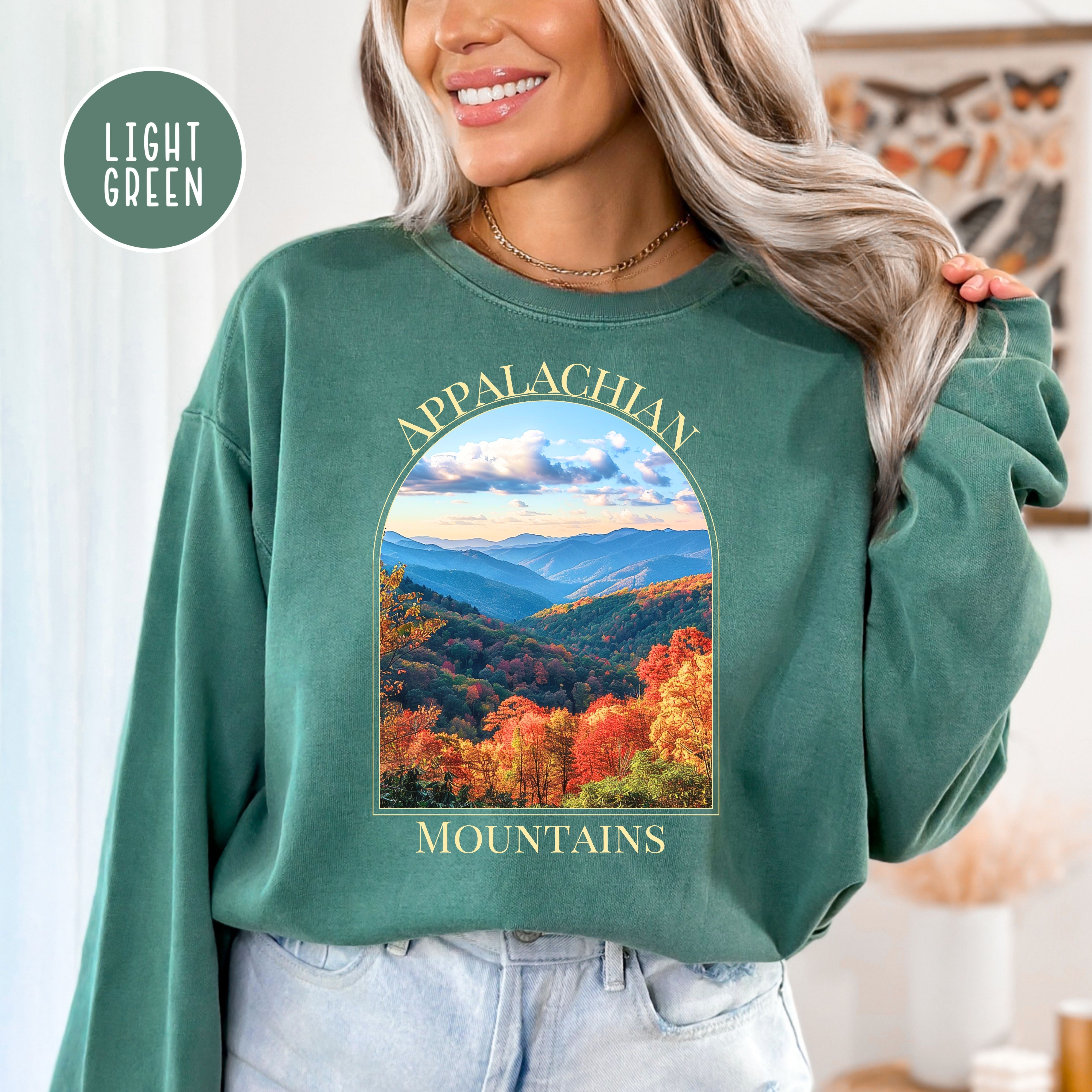 Appalachian Mountains Fall Comfort Colors® Sweatshirt