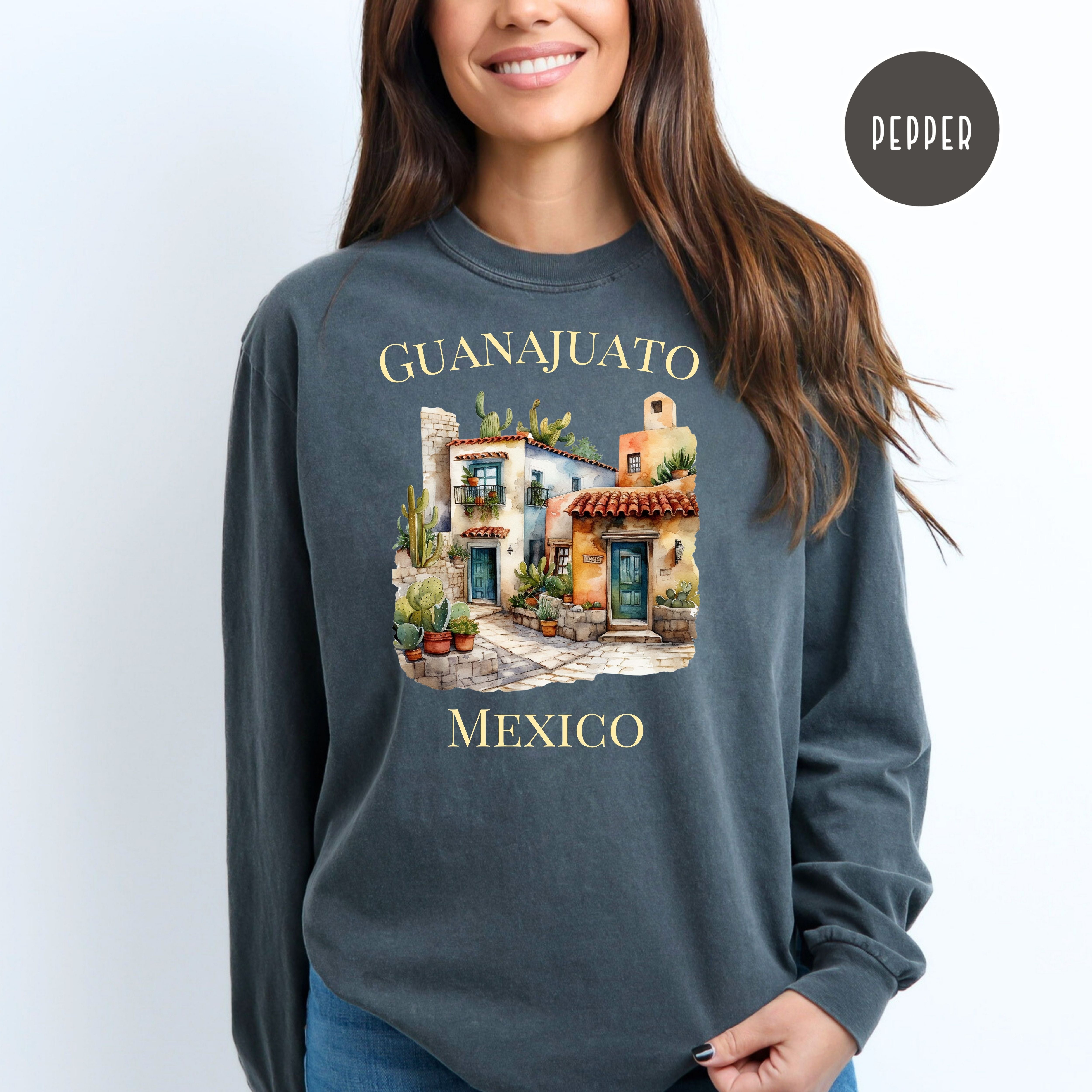 Guanajuato Mexico Comfort Colors® Long Sleeve Tee