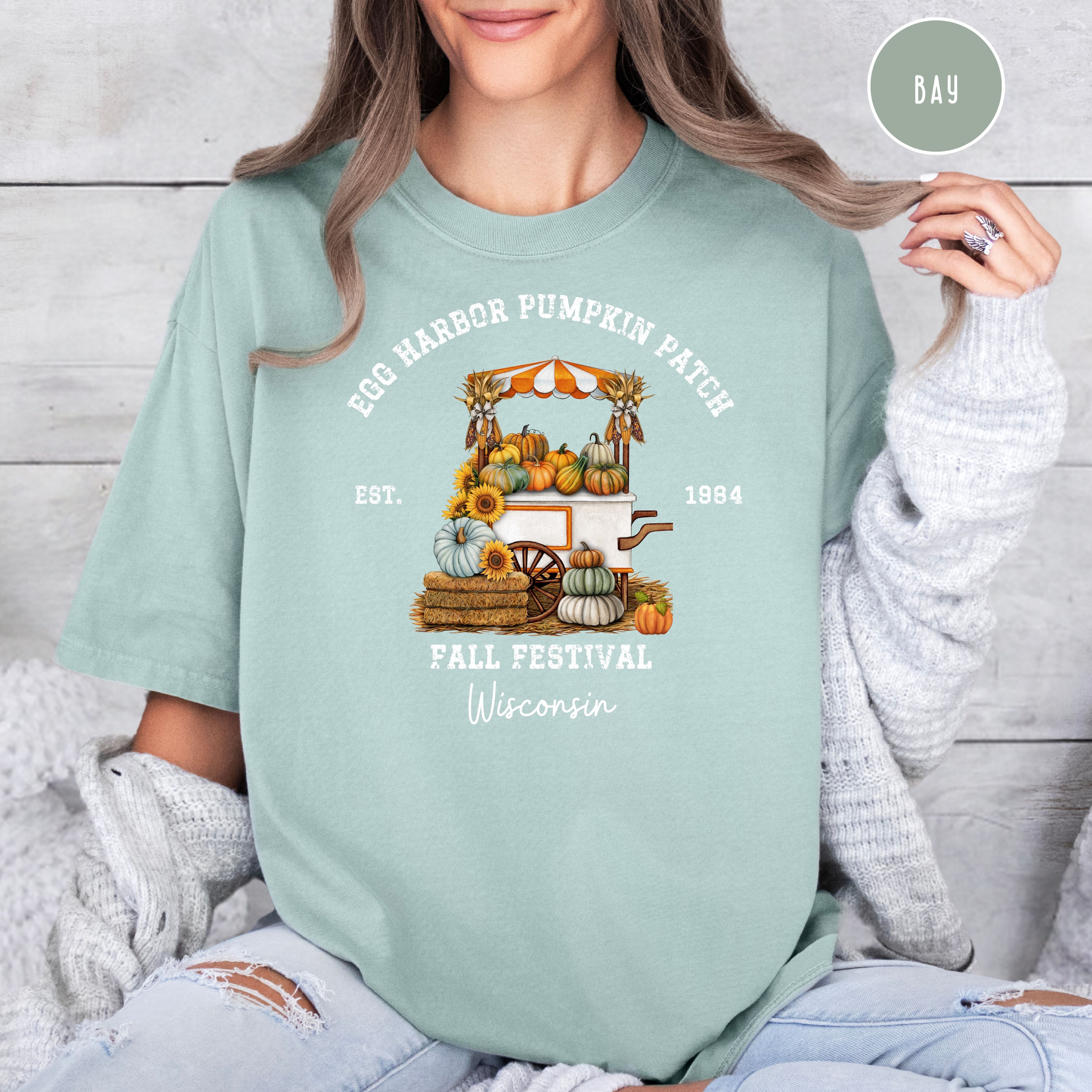 Egg Harbor Fall Festival Pumpkin Patch Comfort Colors® Tee