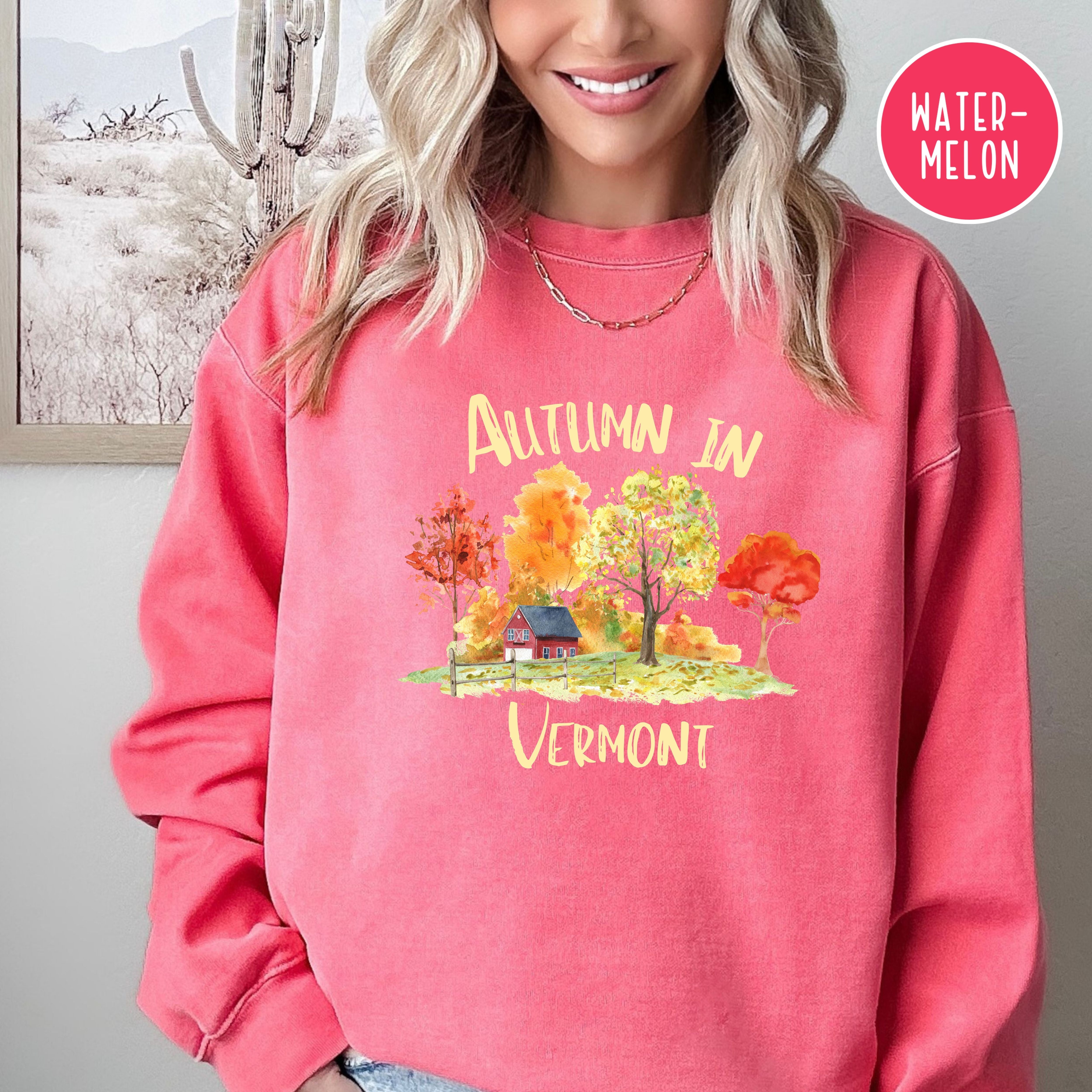 Autumn in Vermont Comfort Colors® Autumn Sweatshirt