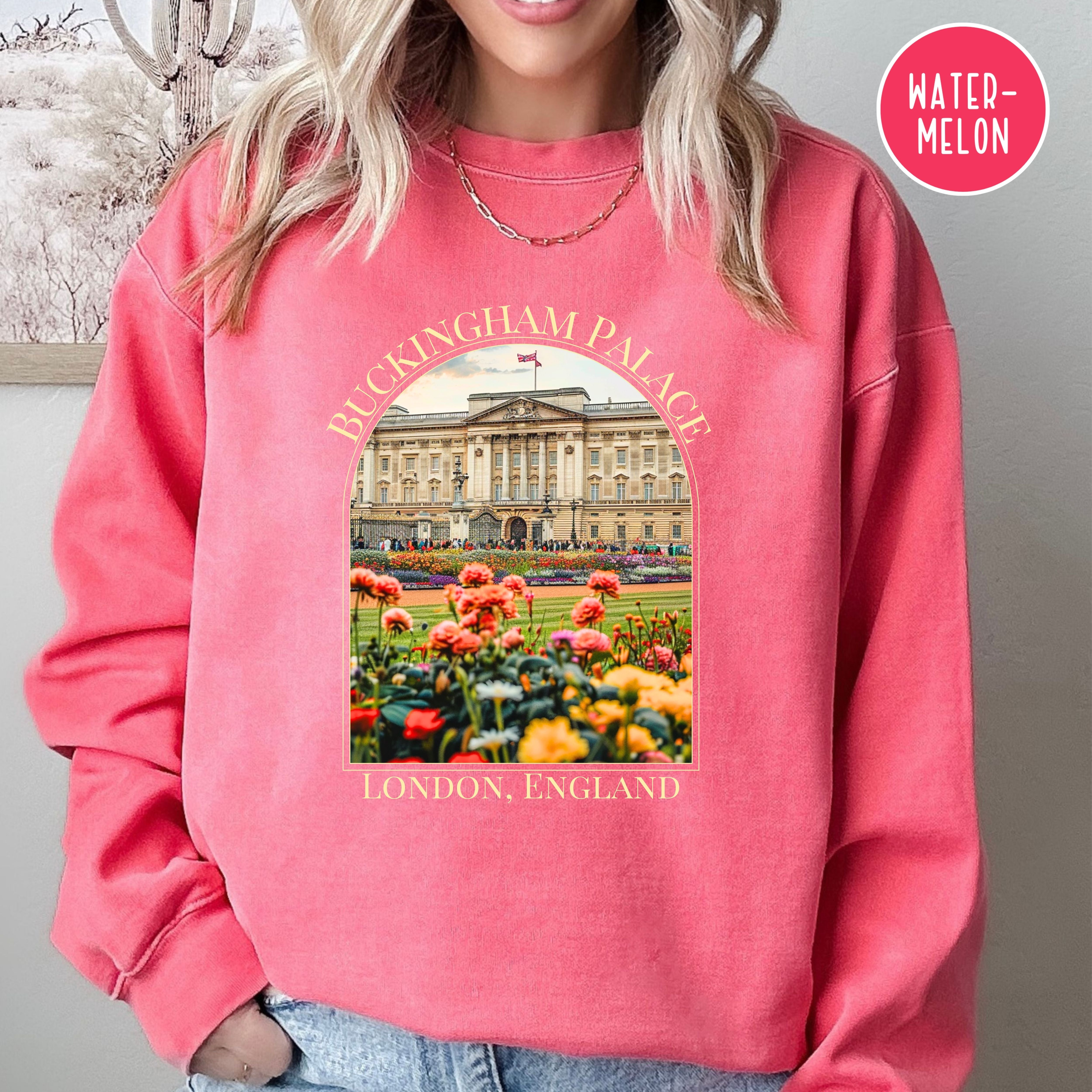 Buckingham Palace London England Comfort Colors® Sweatshirt