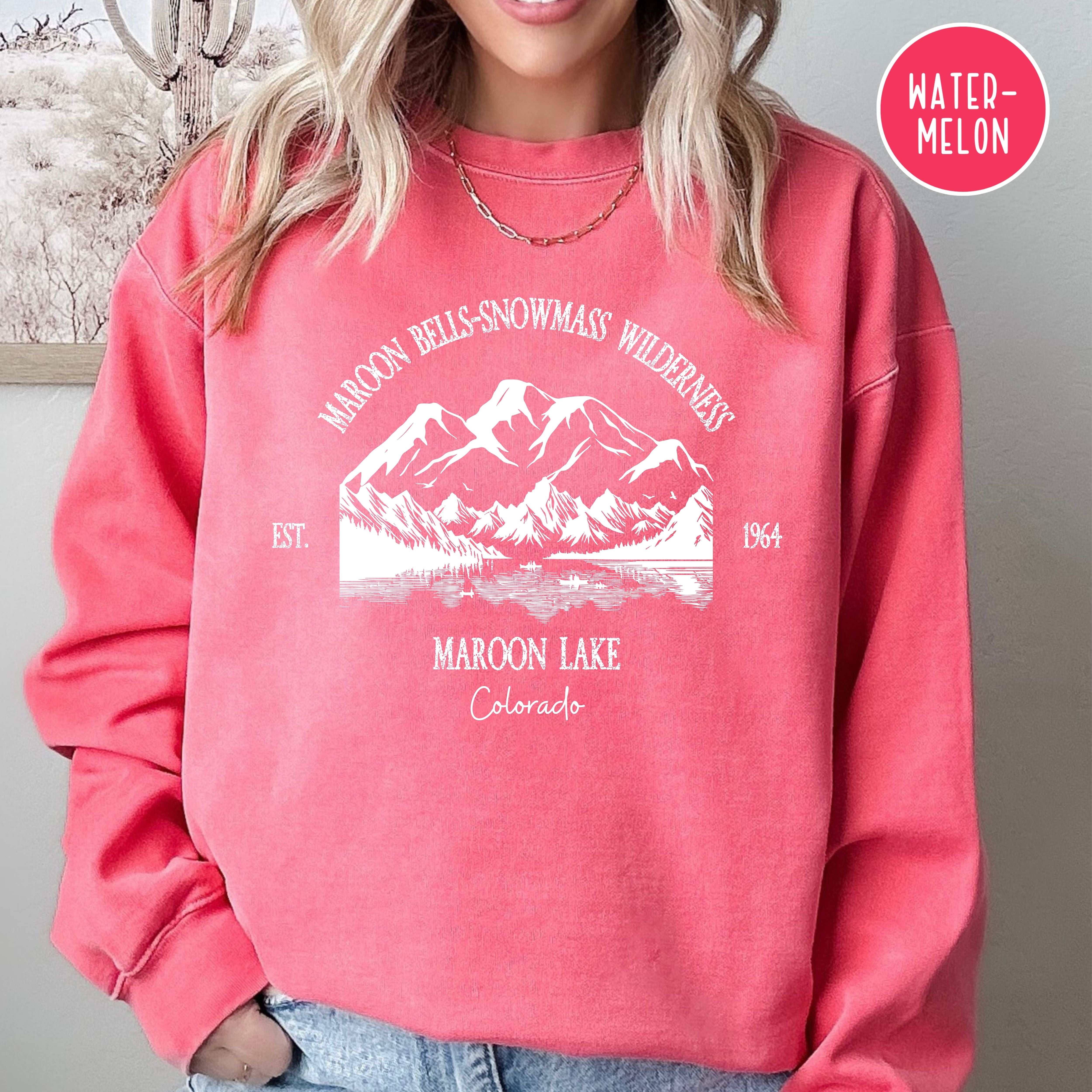 Maroon Bells-Snowmass Wilderness Maroon Lake Comfort Colors® Sweatshirt