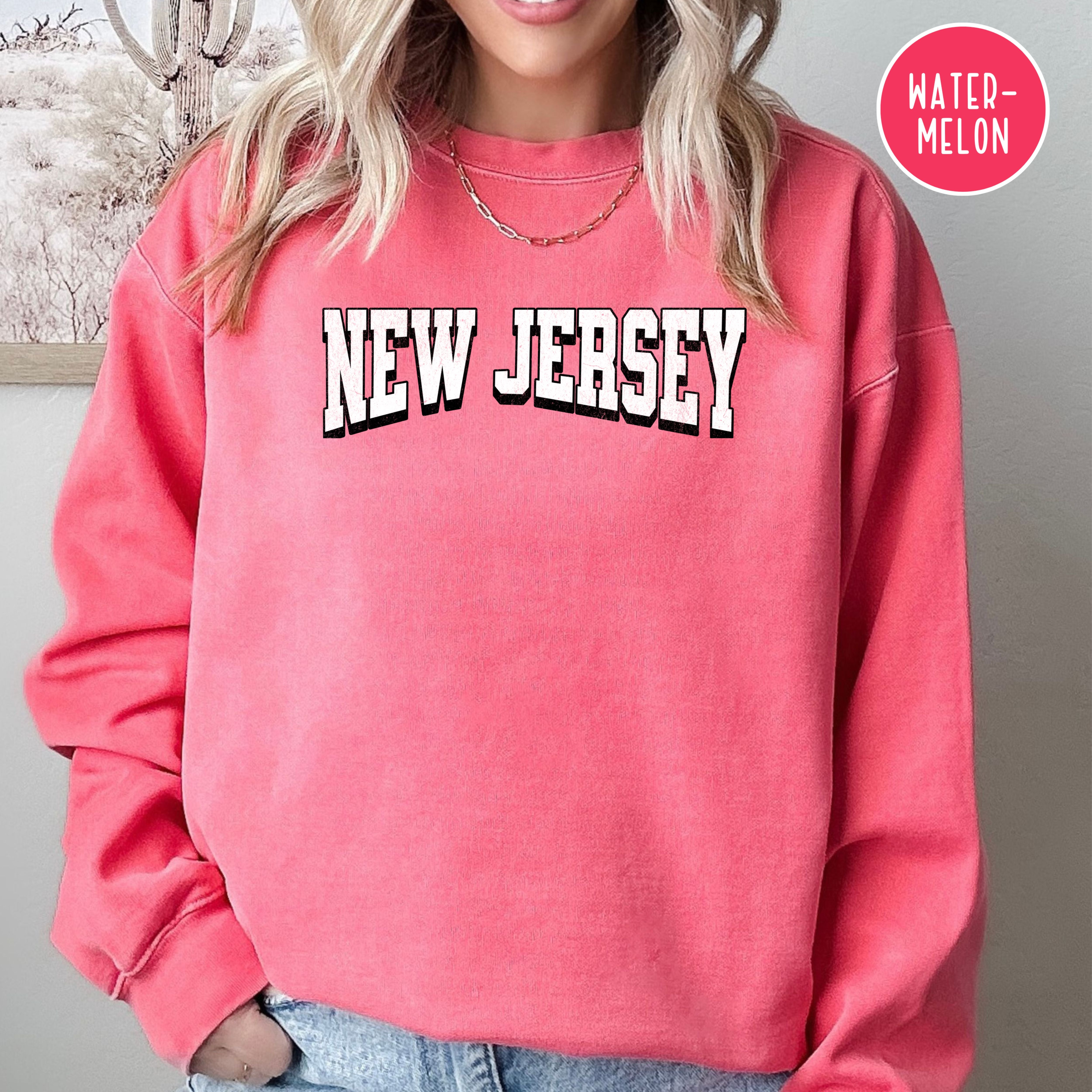 New Jersey Grunge Comfort Colors® Sweatshirt