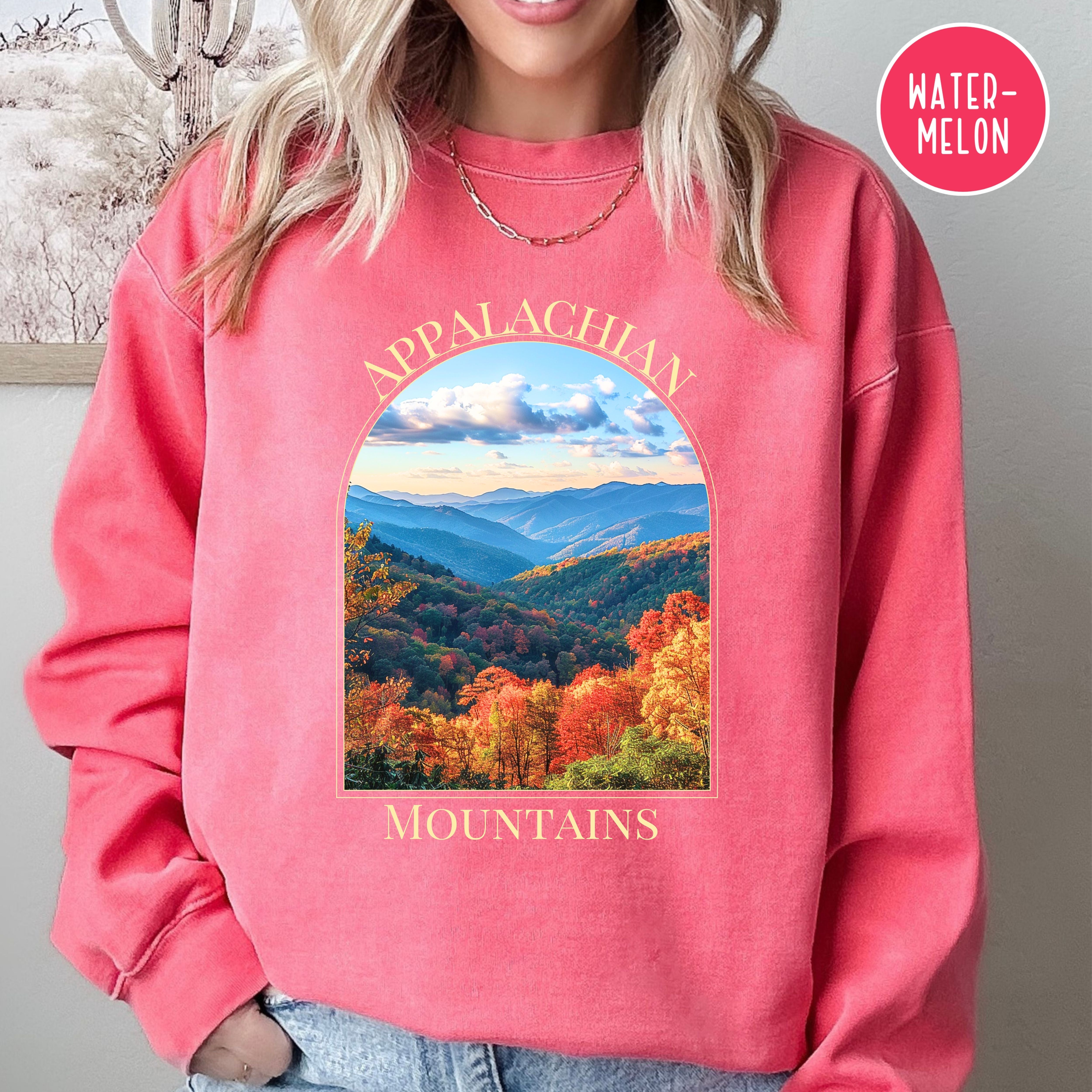 Appalachian Mountains Fall Comfort Colors® Sweatshirt