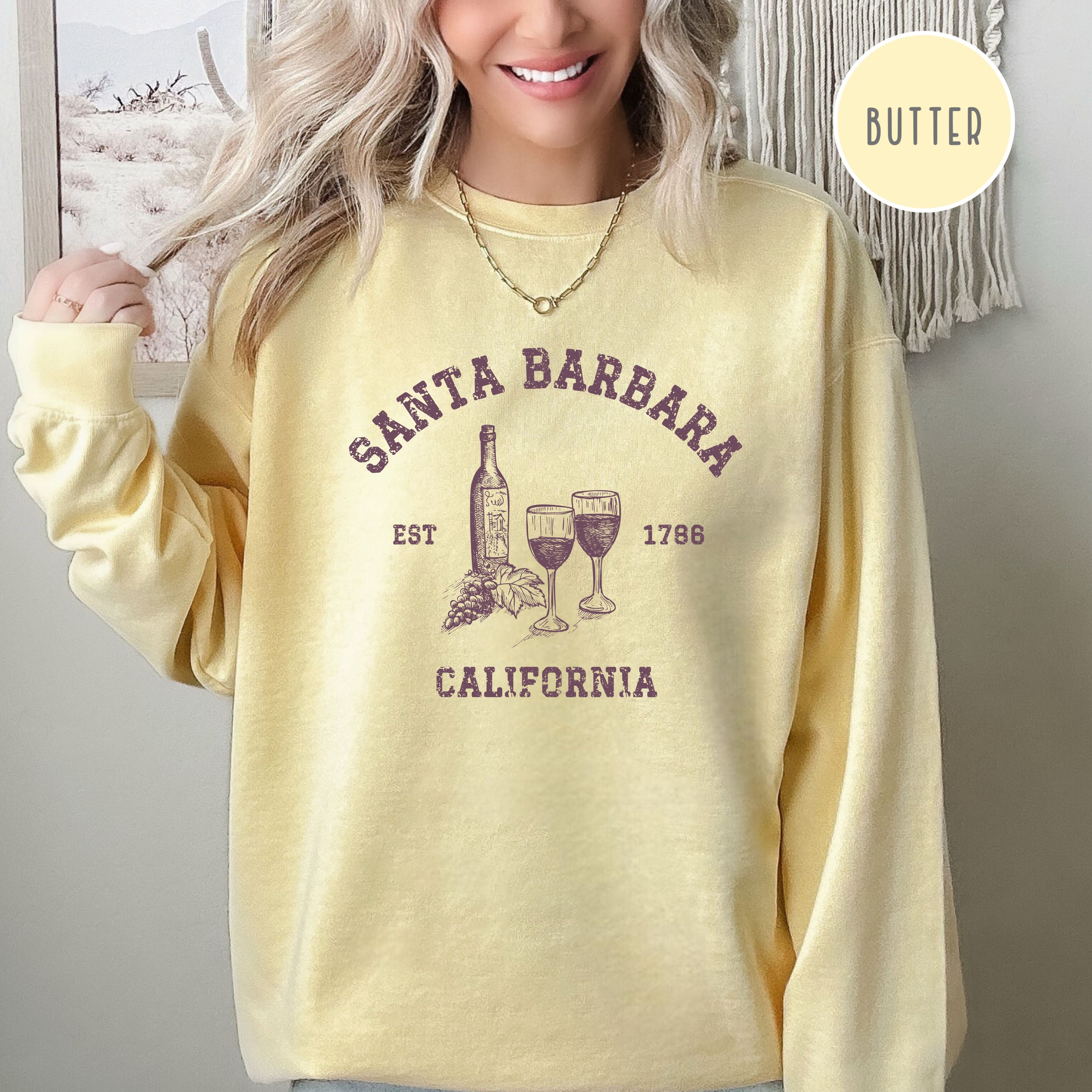 Santa Barbara California Comfort Colors® Sweatshirt