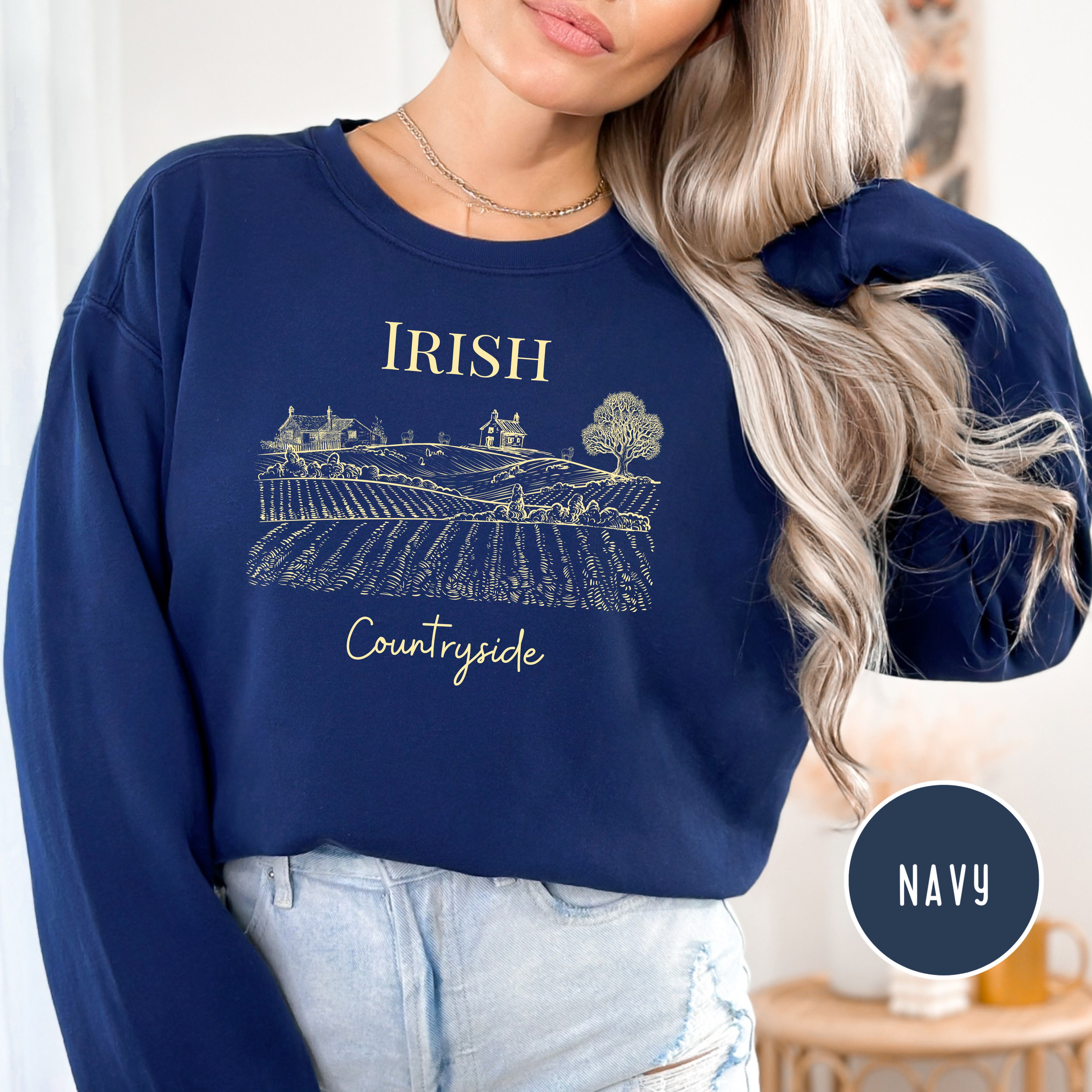 Irish Countryside Comfort Colors® Ireland Sweatshirt