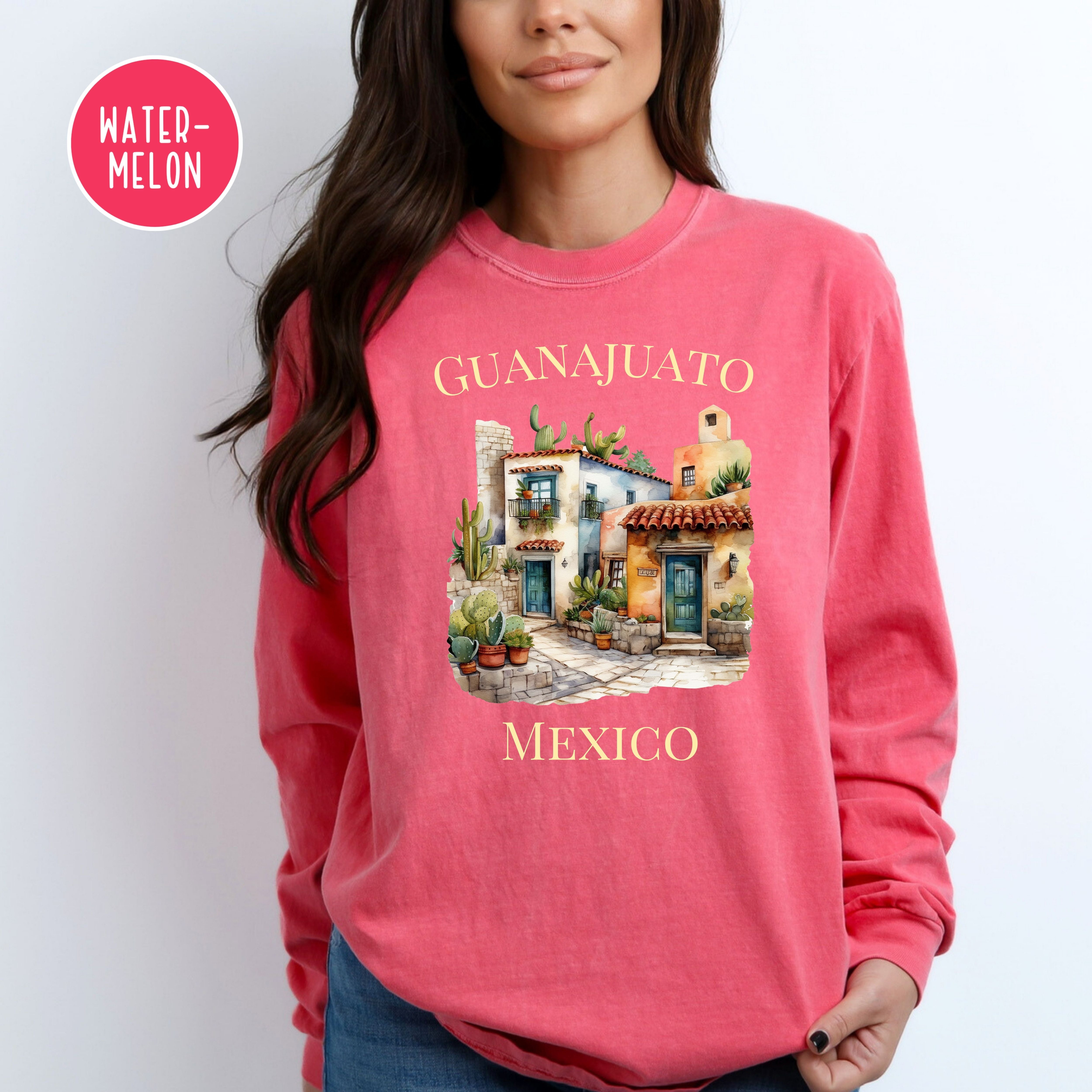 Guanajuato Mexico Comfort Colors® Long Sleeve Tee