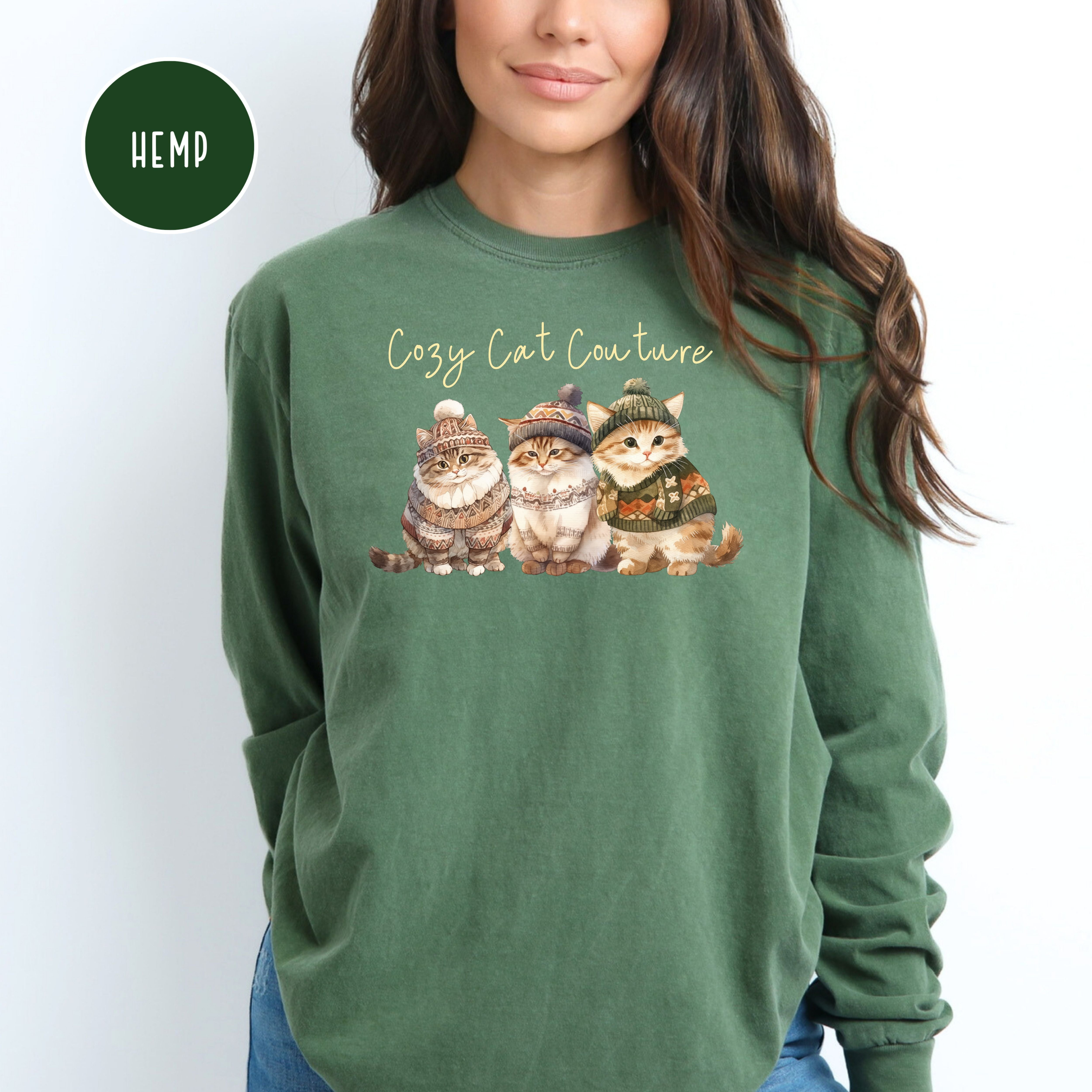 Cat Couture Comfort Colors® Long Sleeve Tee