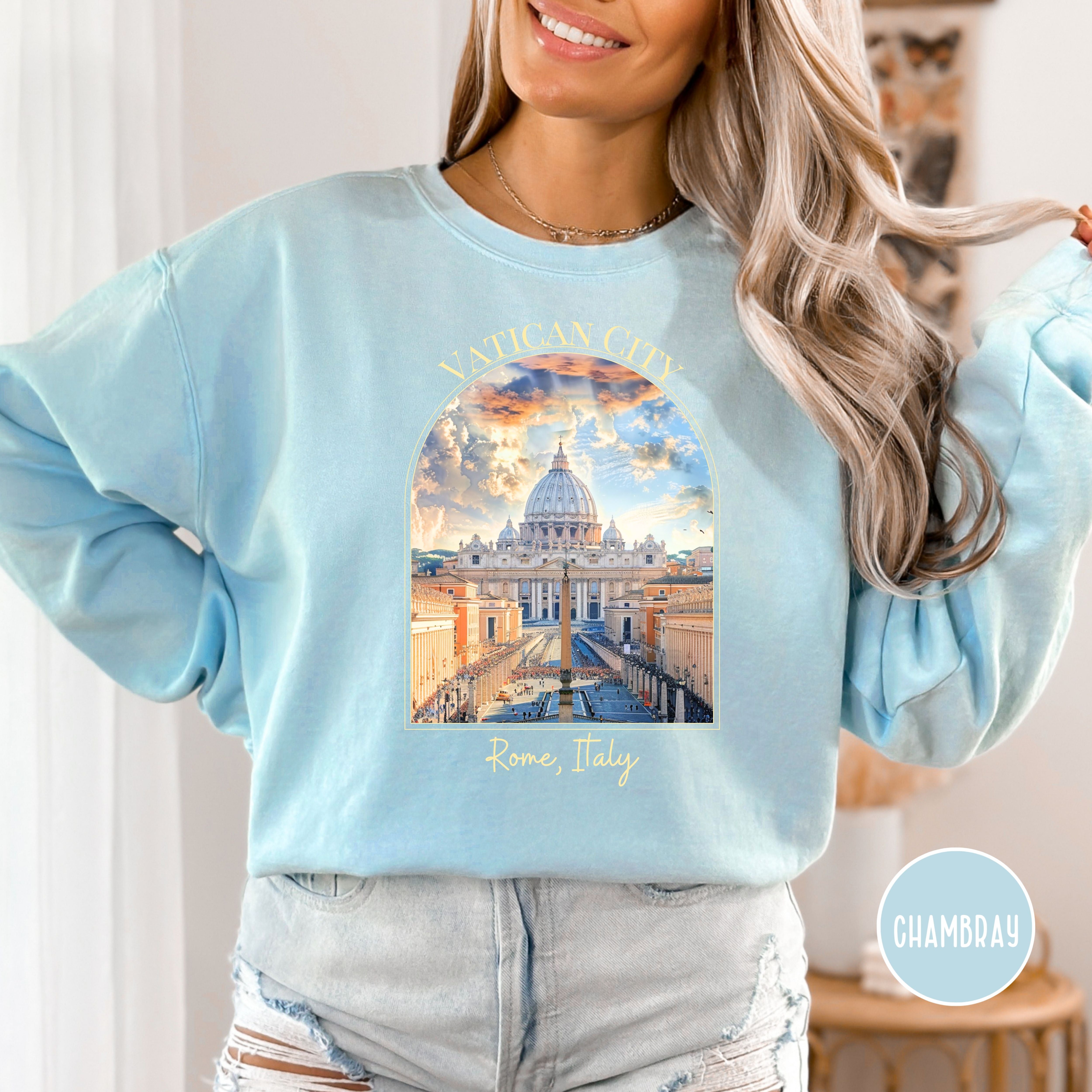 Vatican City Rome Italy Comfort Colors® Sweatshirt