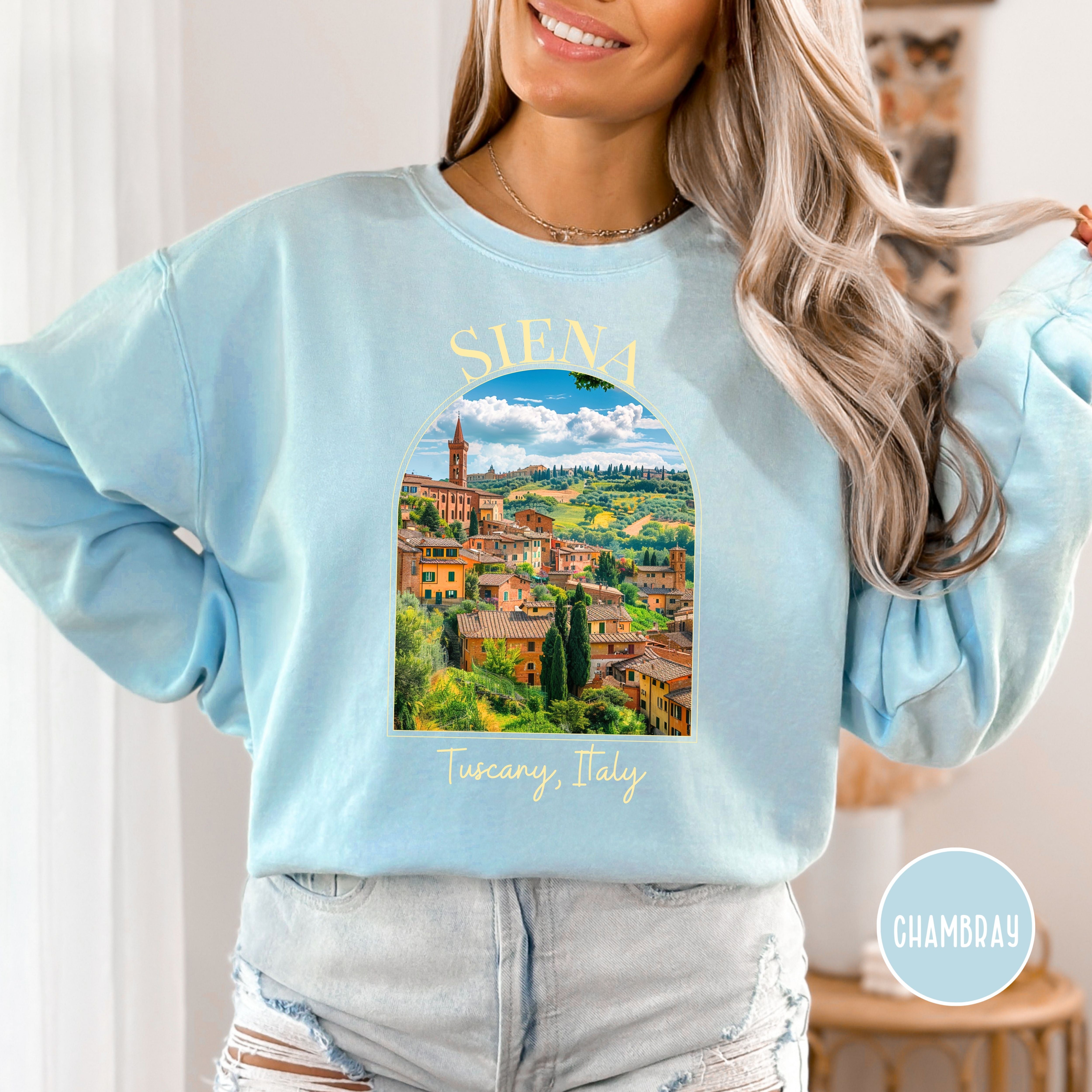 Siena Tuscany Italy Comfort Colors® Sweatshirt