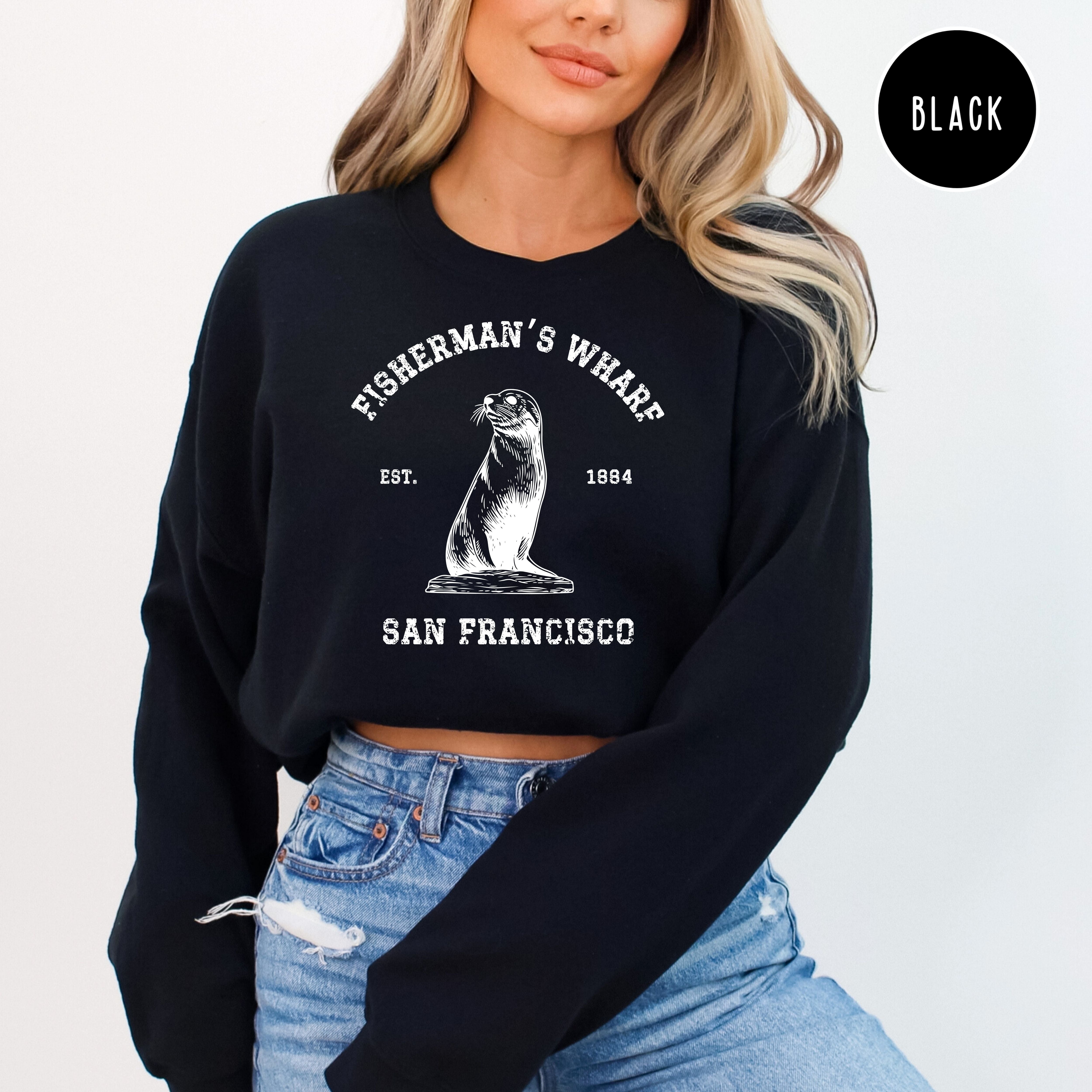 Fisherman Wharf San Francisco Unisex Sweatshirt, Pier 39 Shirt