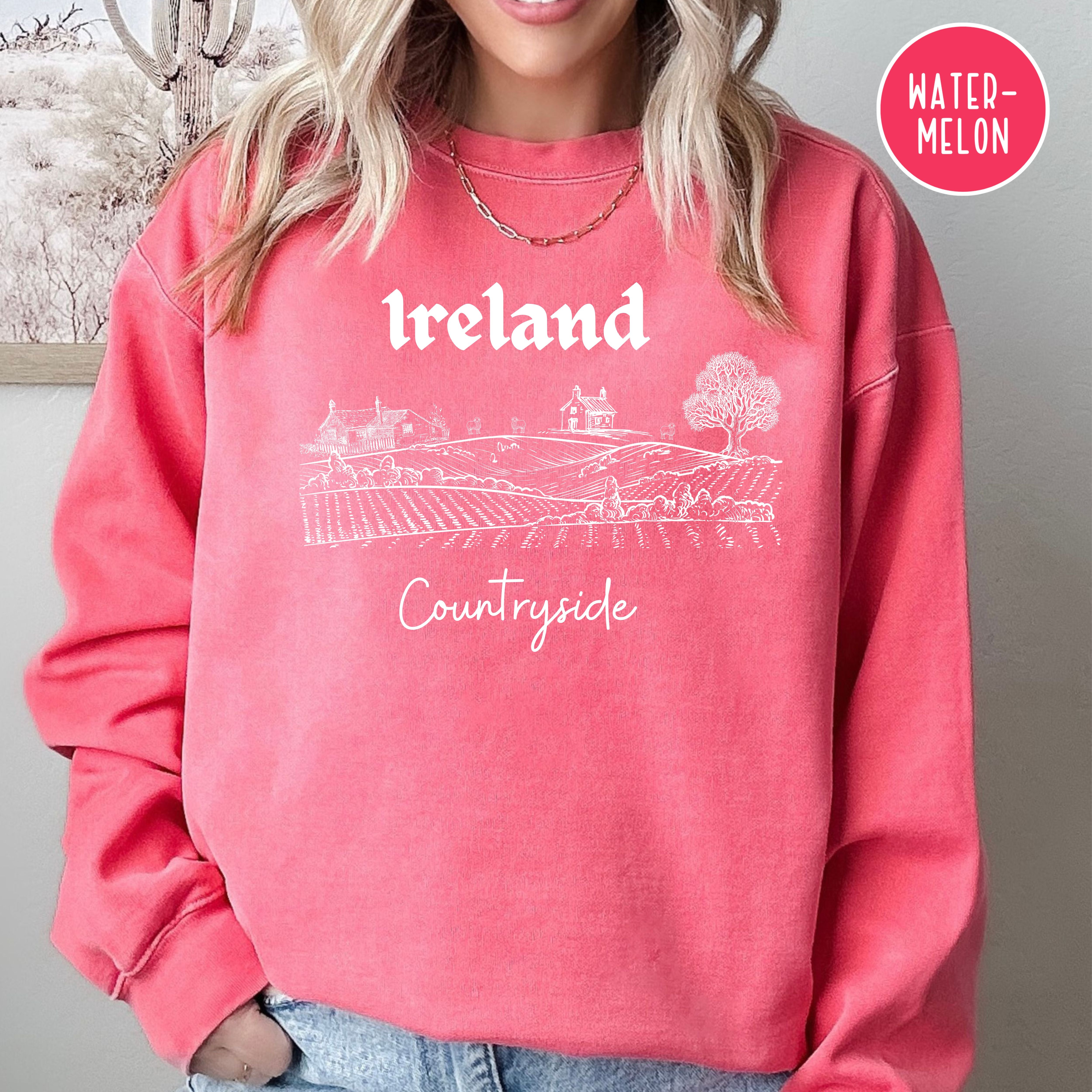 Ireland, Irish Countryside Comfort Colors® Sweatshirt