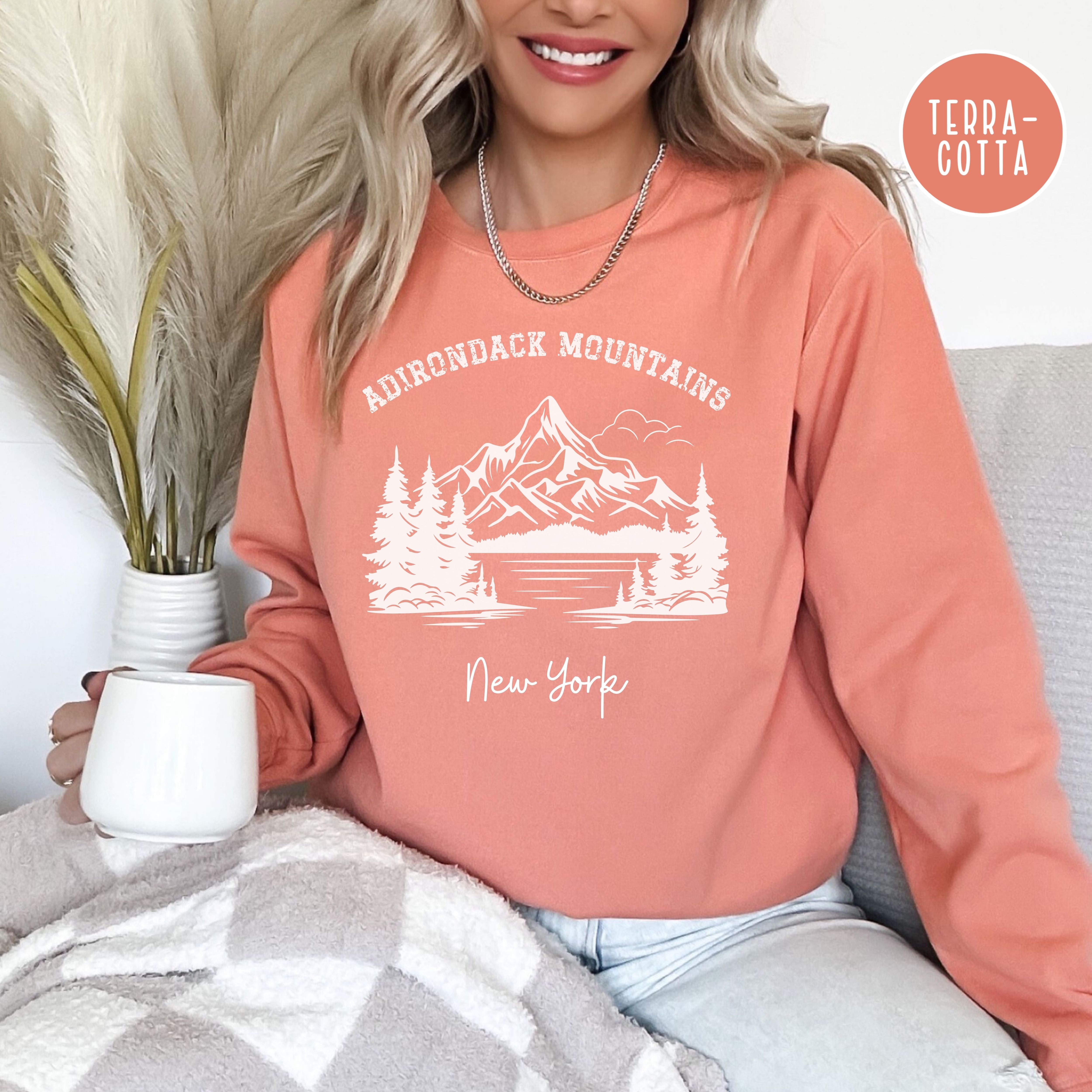 Adirondack Mountains Comfort Colors® Sweatshirt