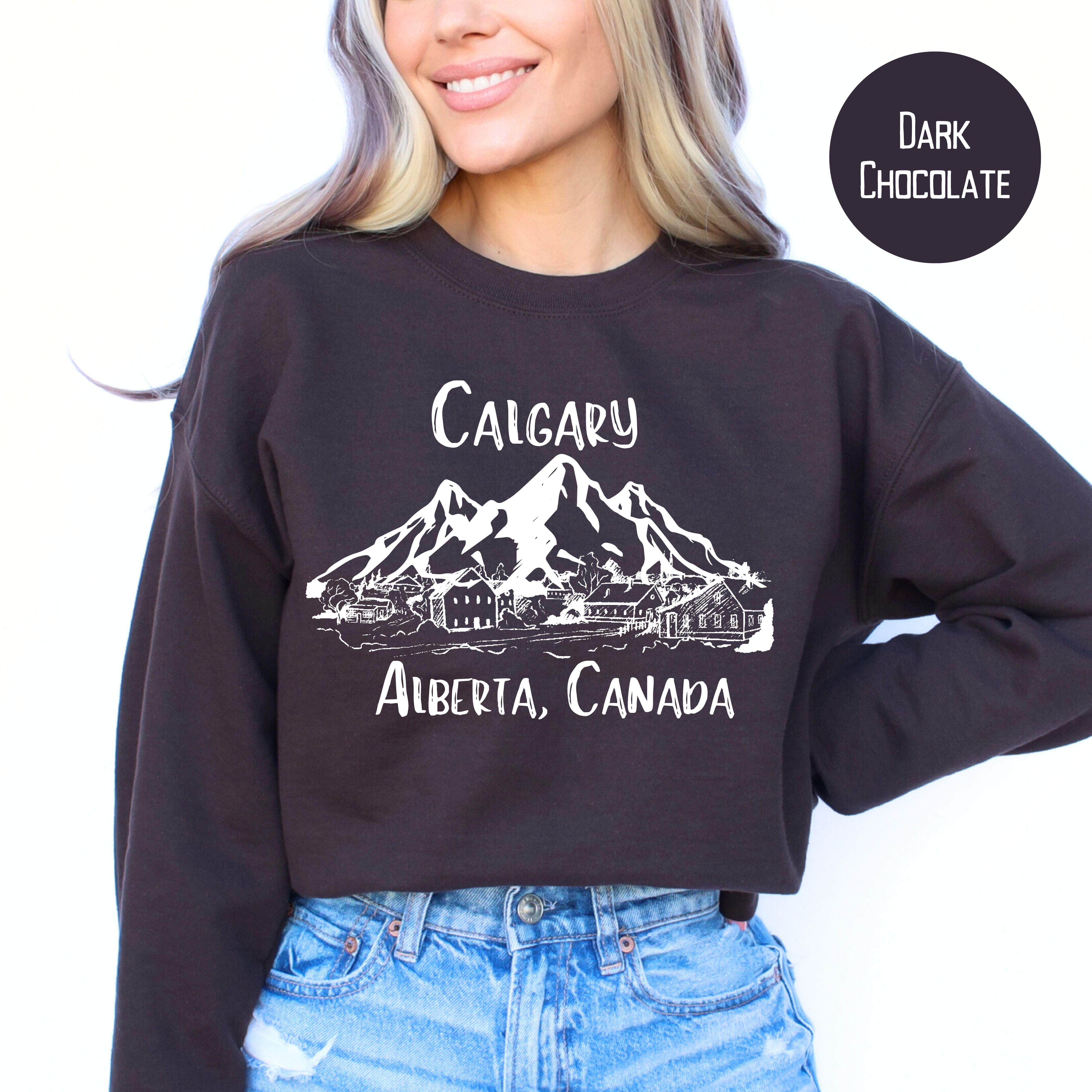 Calgary Alberta Canada Sweatshirt Gift