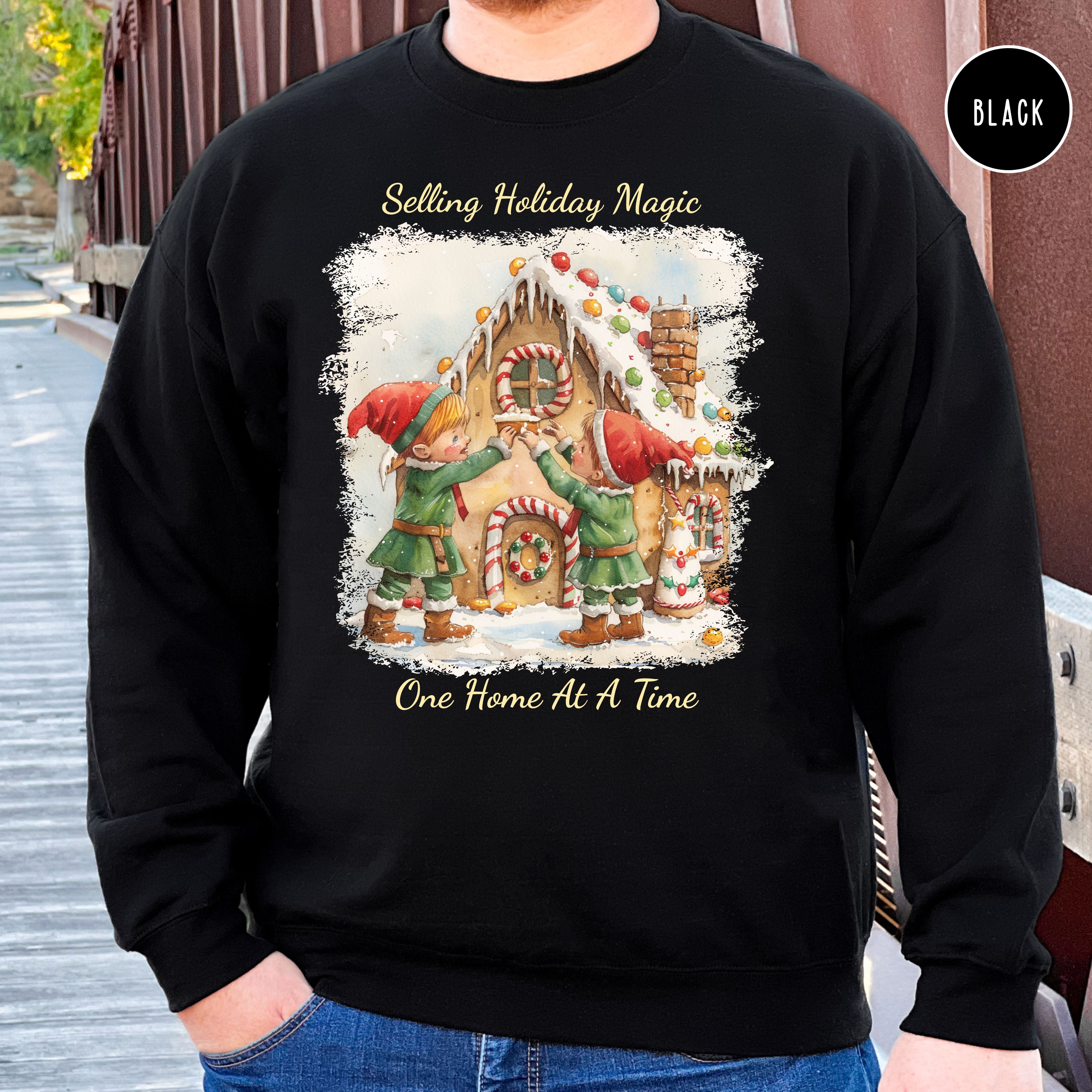 Real Estate Agent Unisex Christmas Sweatshirt