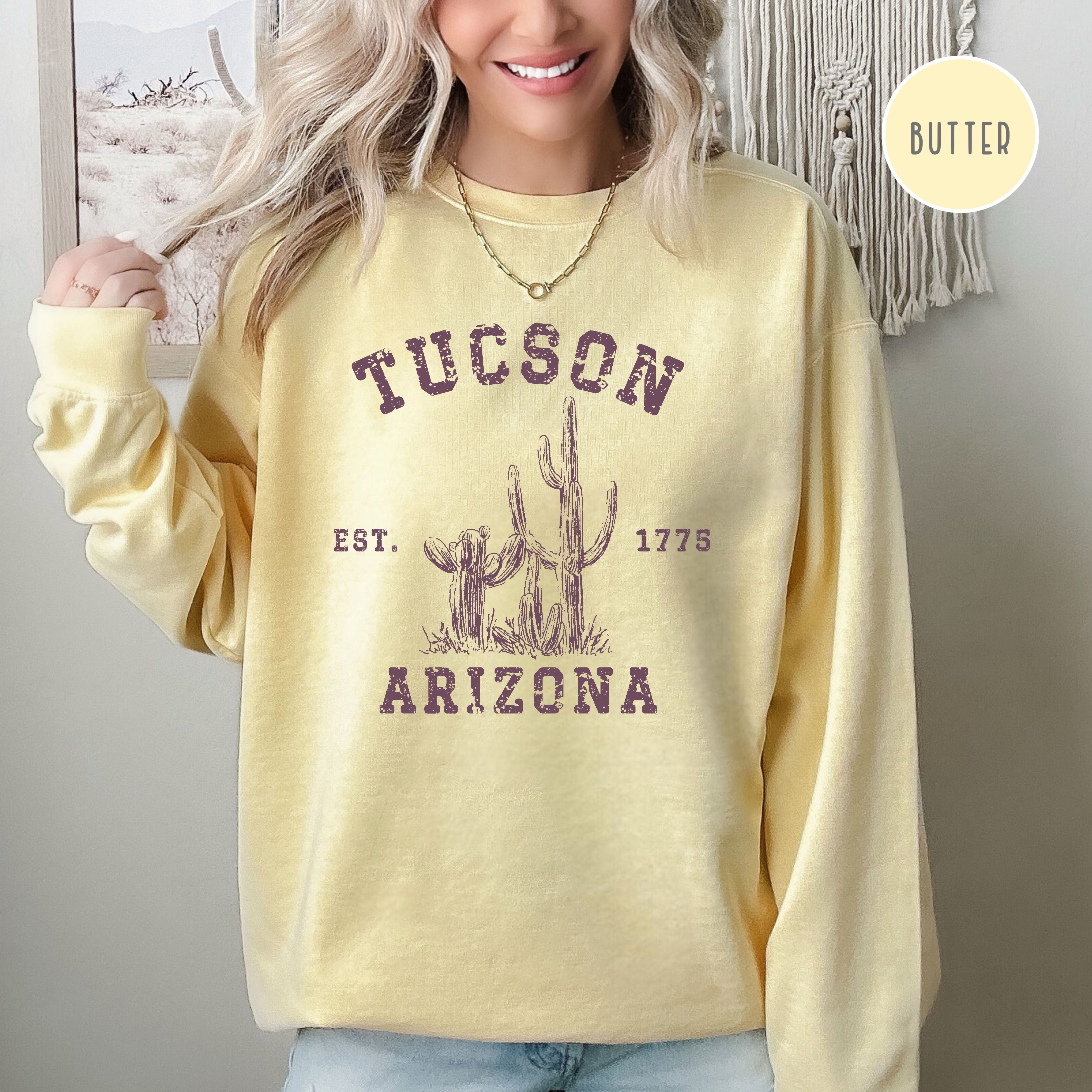 Tucson Arizona Grunge Style Comfort Colors® Sweatshirt