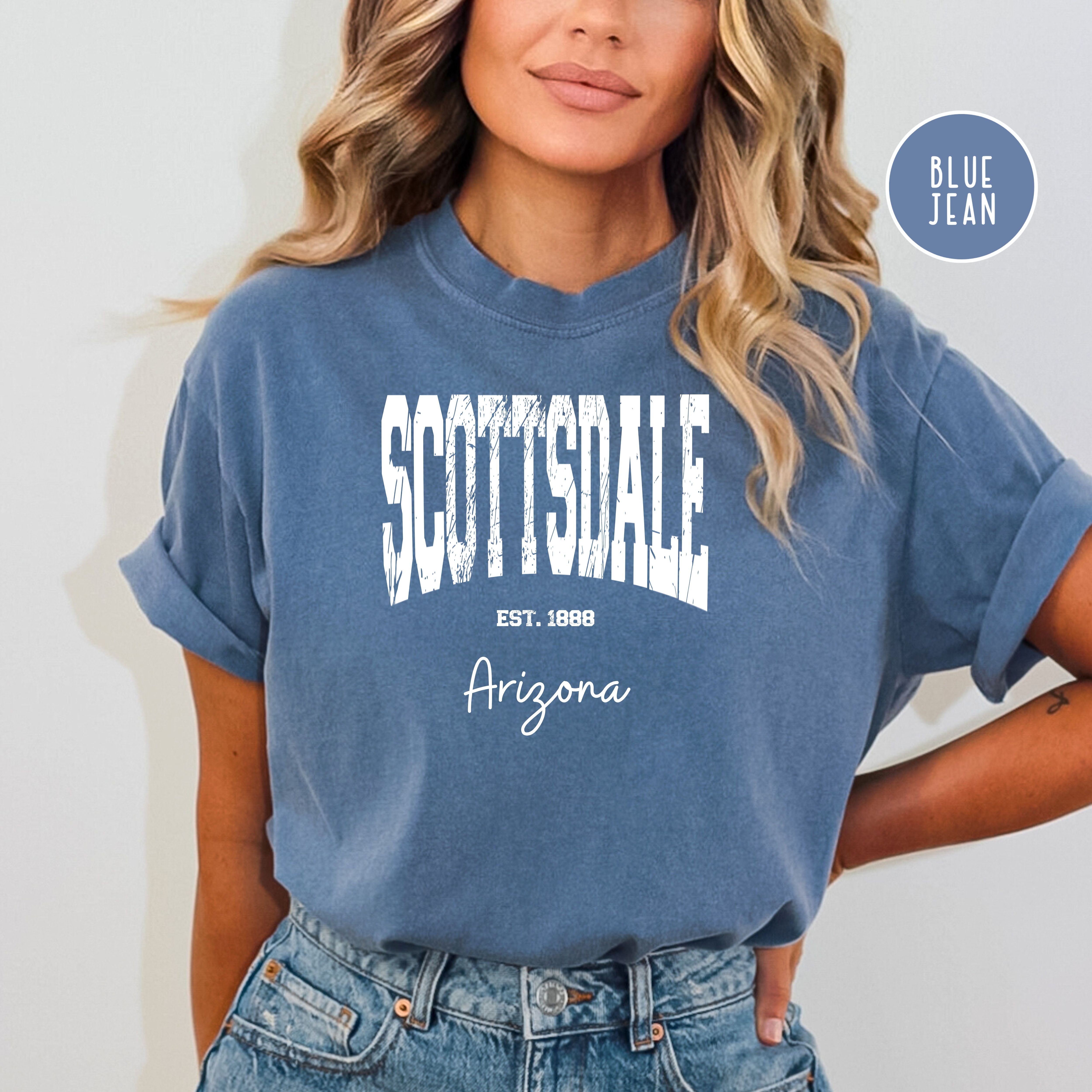 Scottsdale Arizona Grunge Style Comfort Colors® Tee