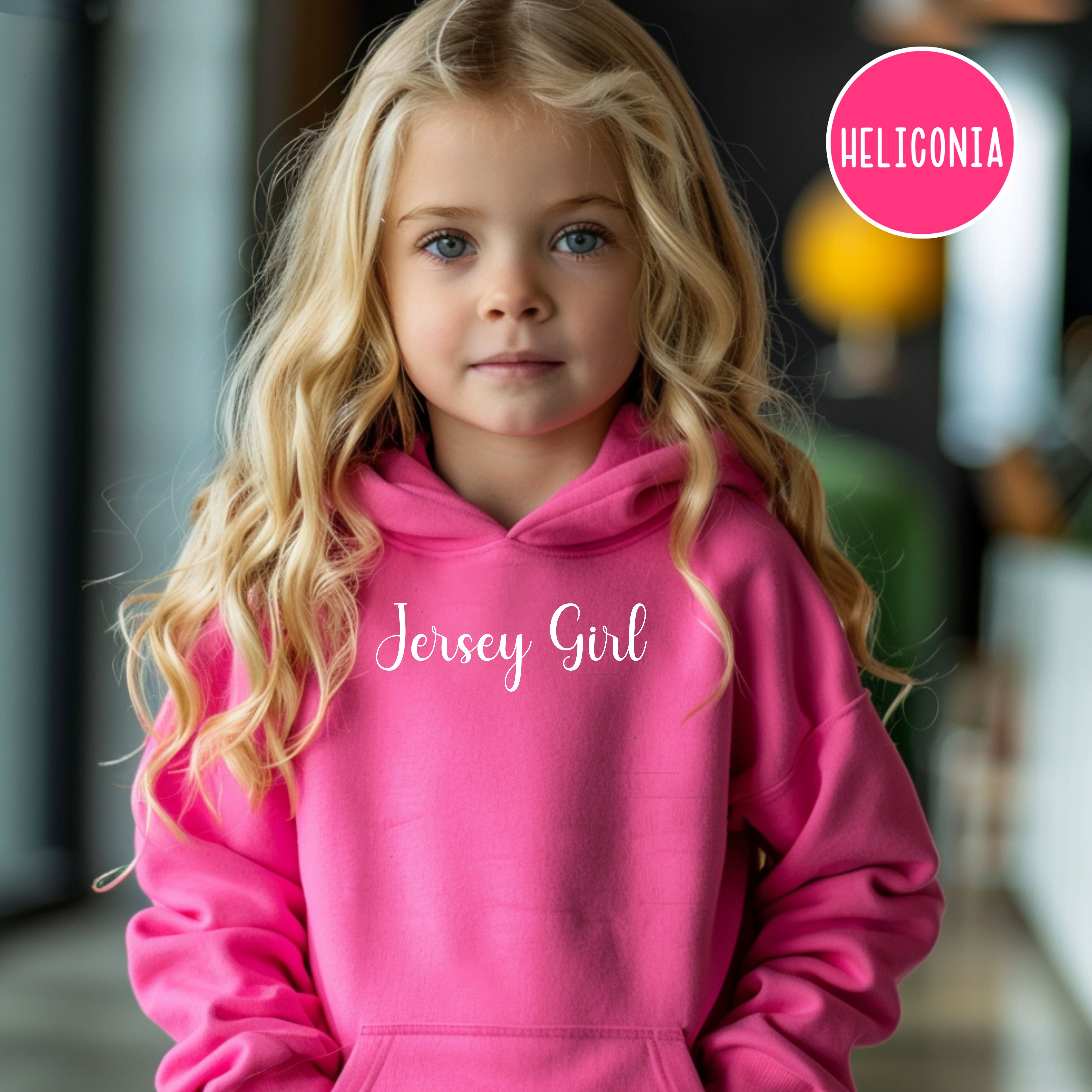 Jersey Girl Youth Sized Pullover Hoodie