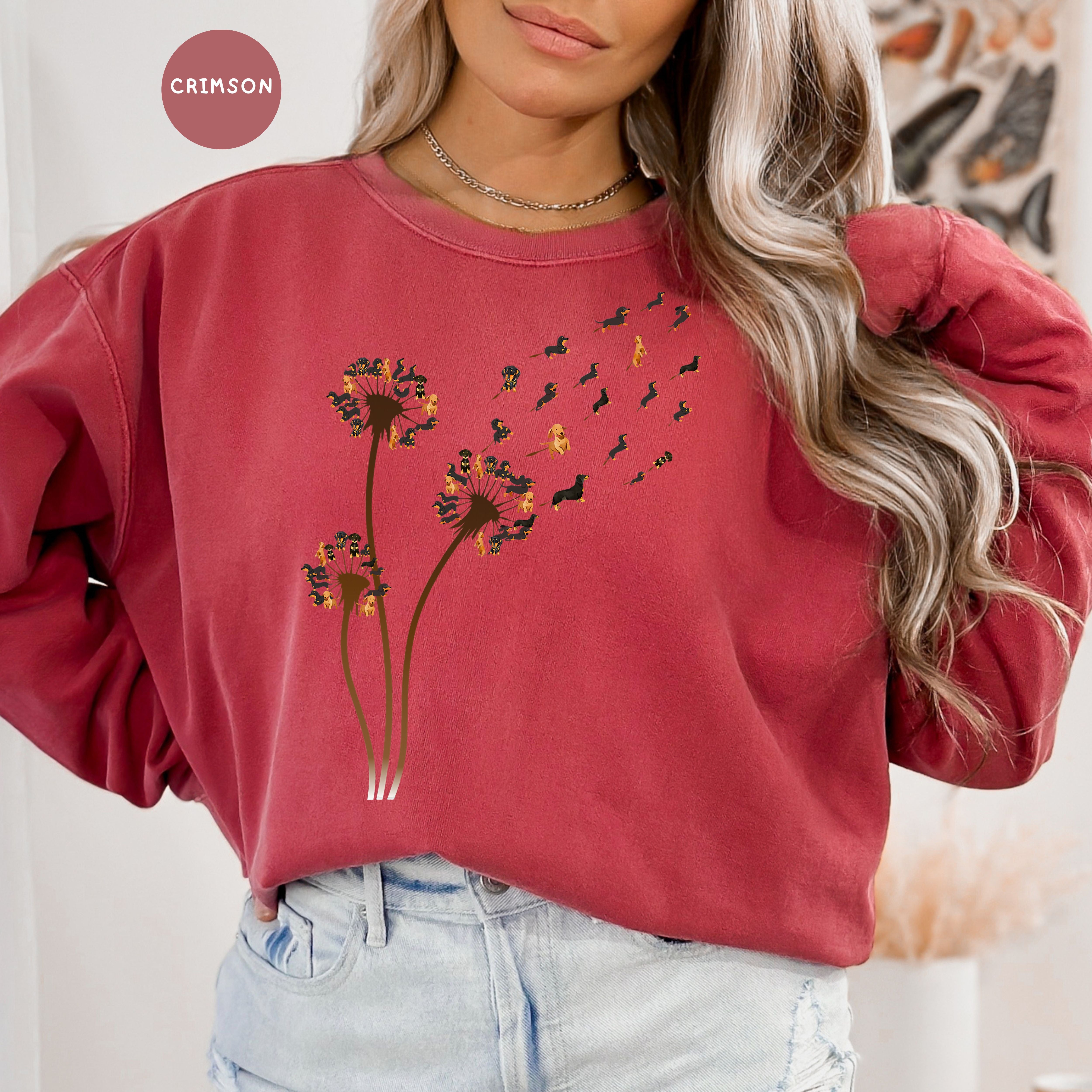 Doxie Dandelion Comfort Colors® Sweatshirt