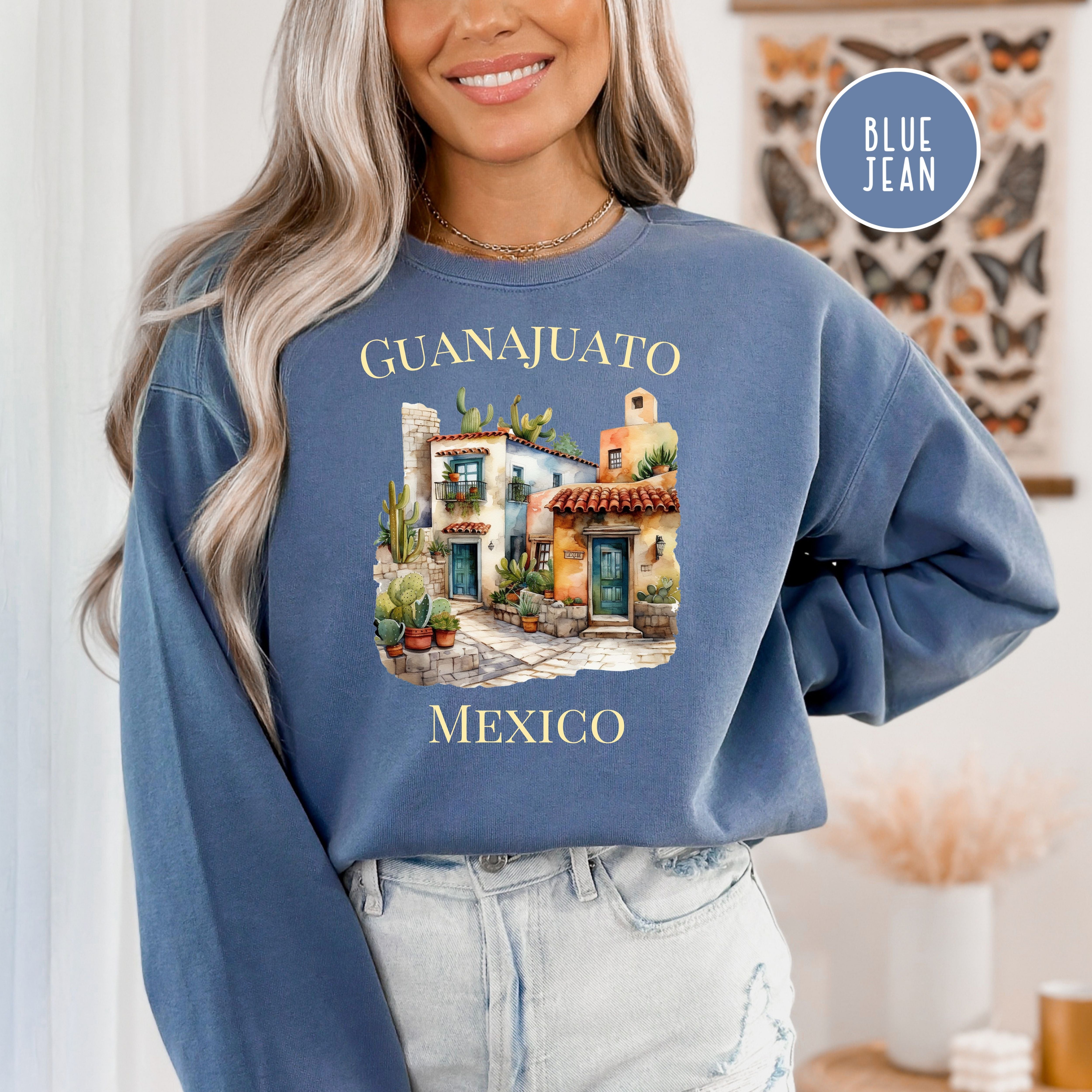 Guanajuato Mexico Comfort Colors® Sweatshirt