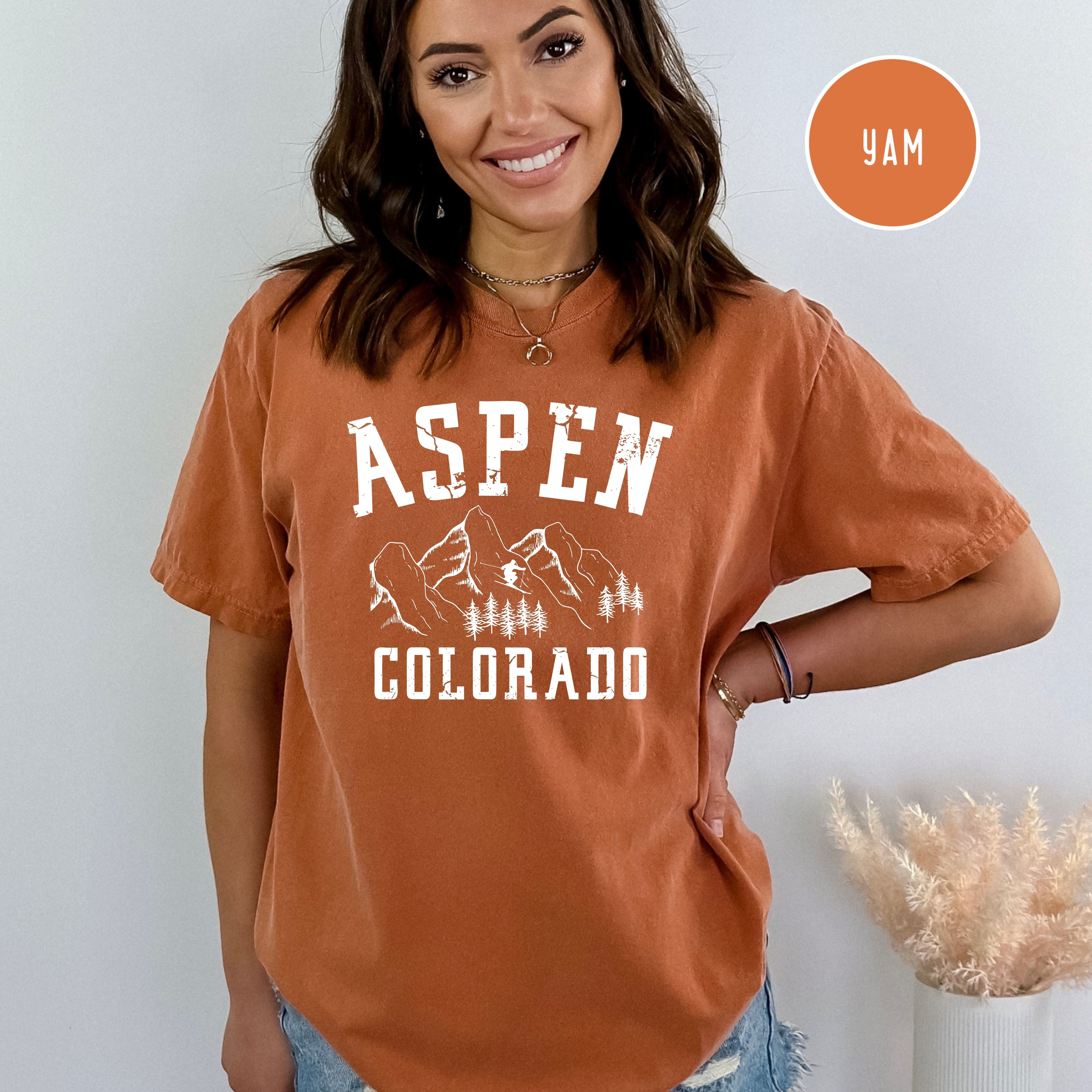 Aspen Colorado Comfort Colors Tee