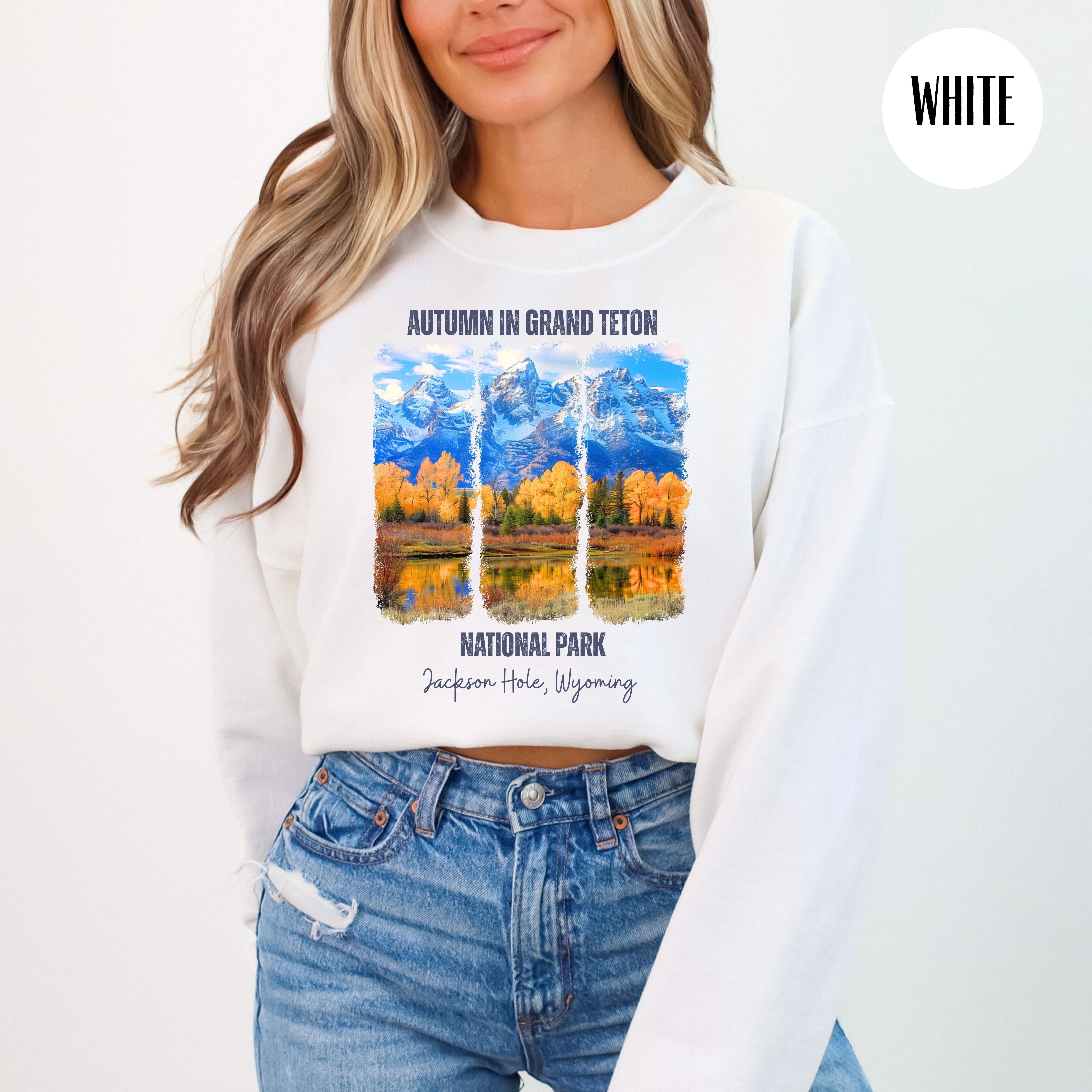 Grand Teton National Park Adult Unisex Sweatshirt