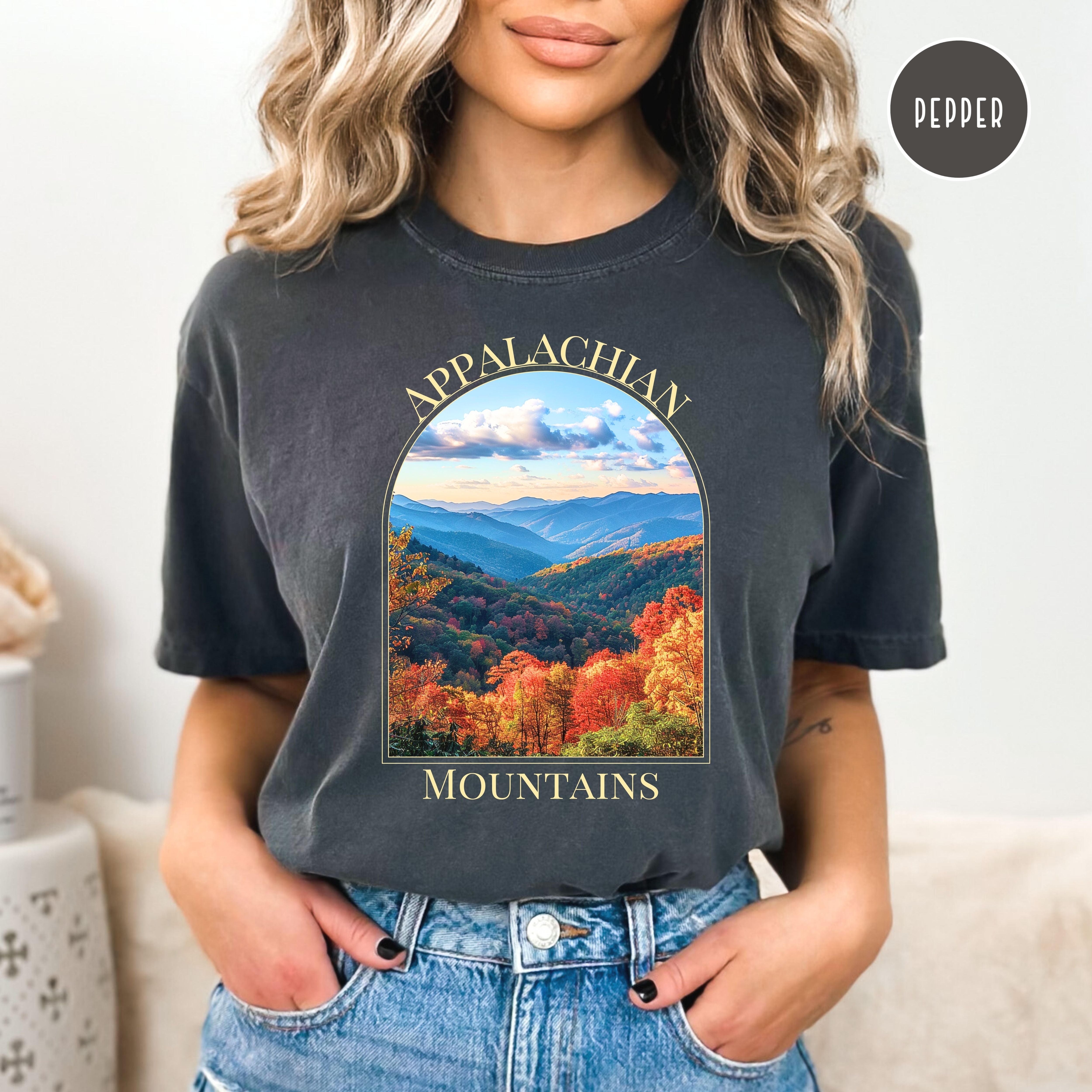 Appalachian Mountains Fall Comfort Colors® Tee