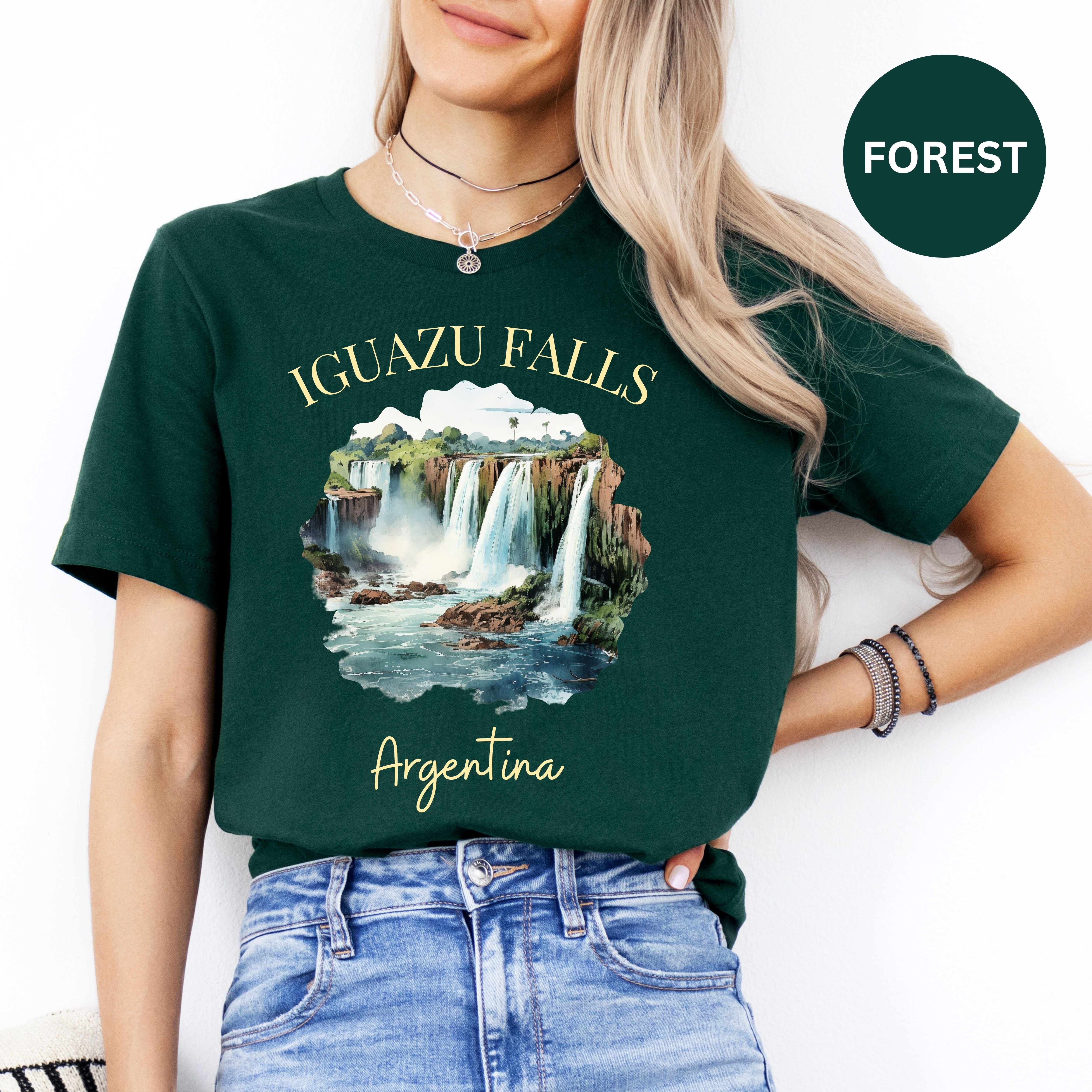 Iguazu Falls Argentina Bella Canvas Tee