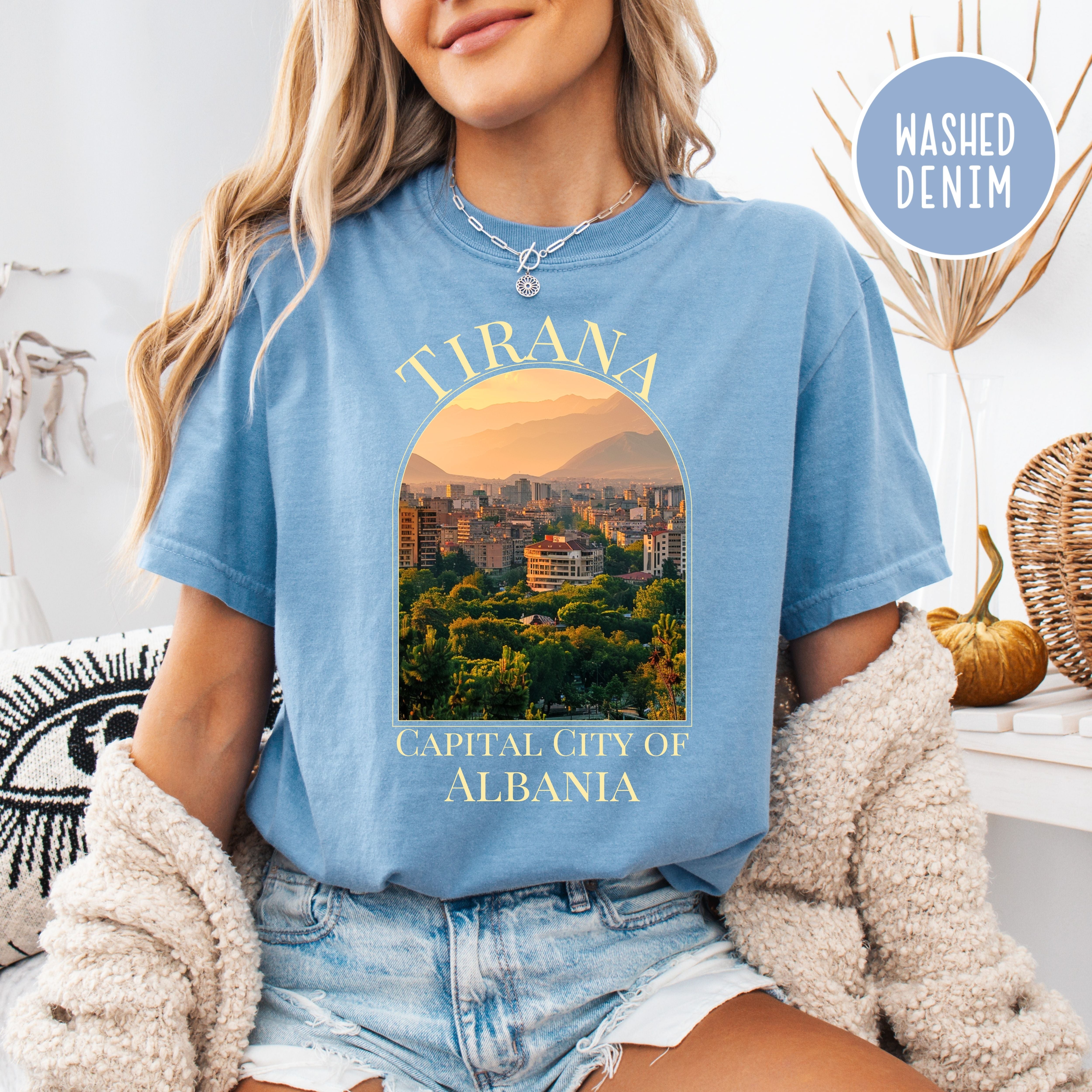 Tirana Albania Comfort Colors® Tee