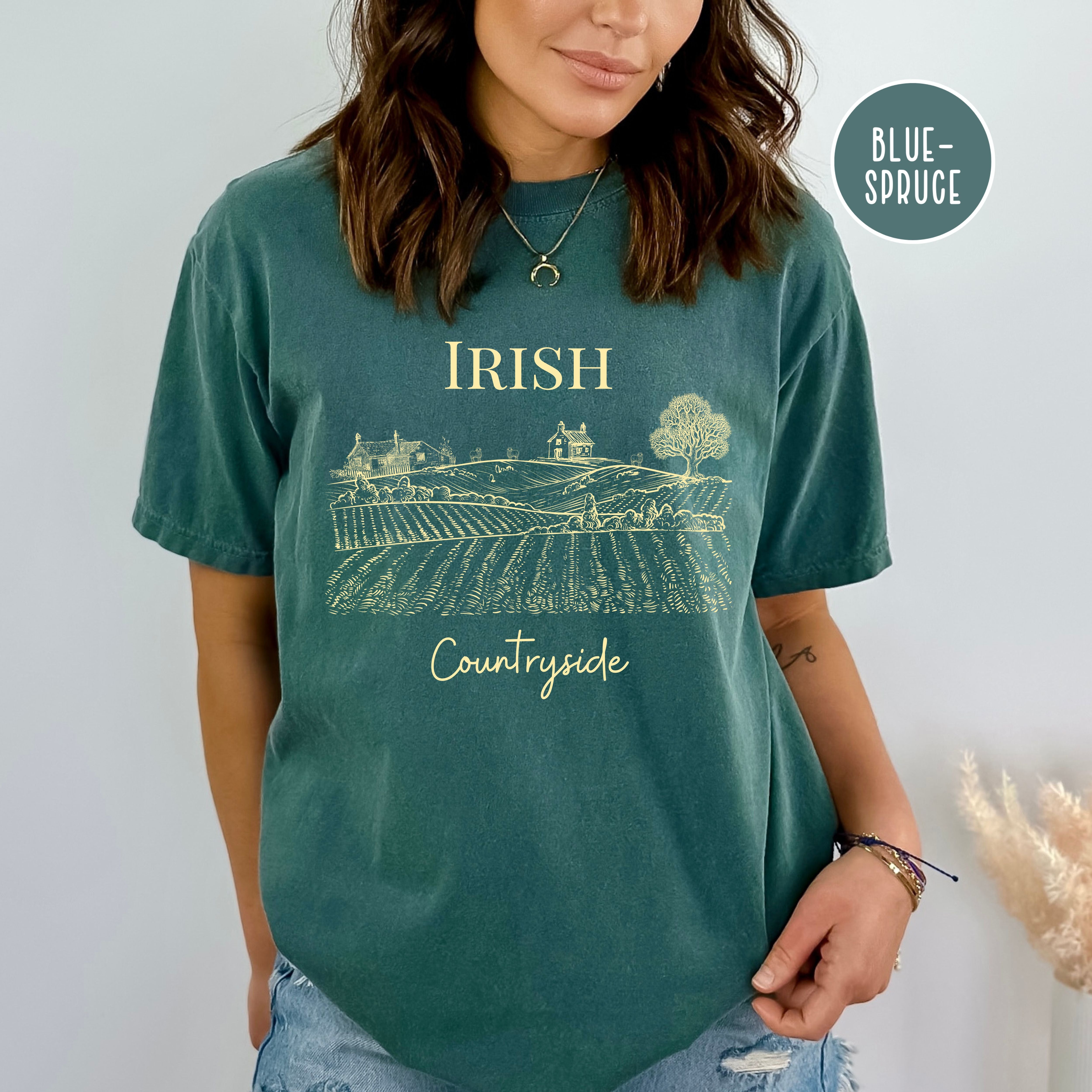 Irish Countryside Comfort Colors® Ireland Tee