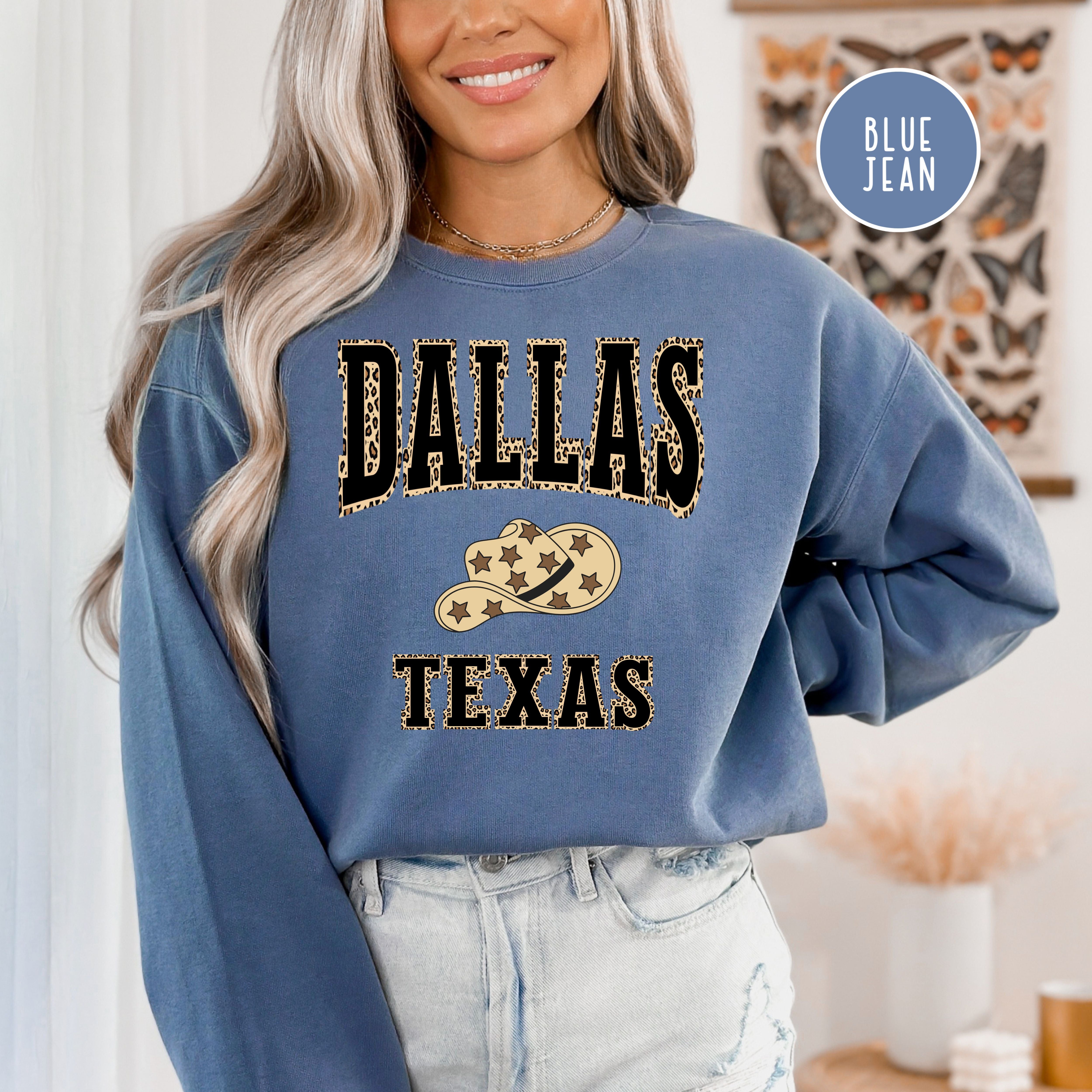 Dallas Texas Comfort Colors® Sweatshirt