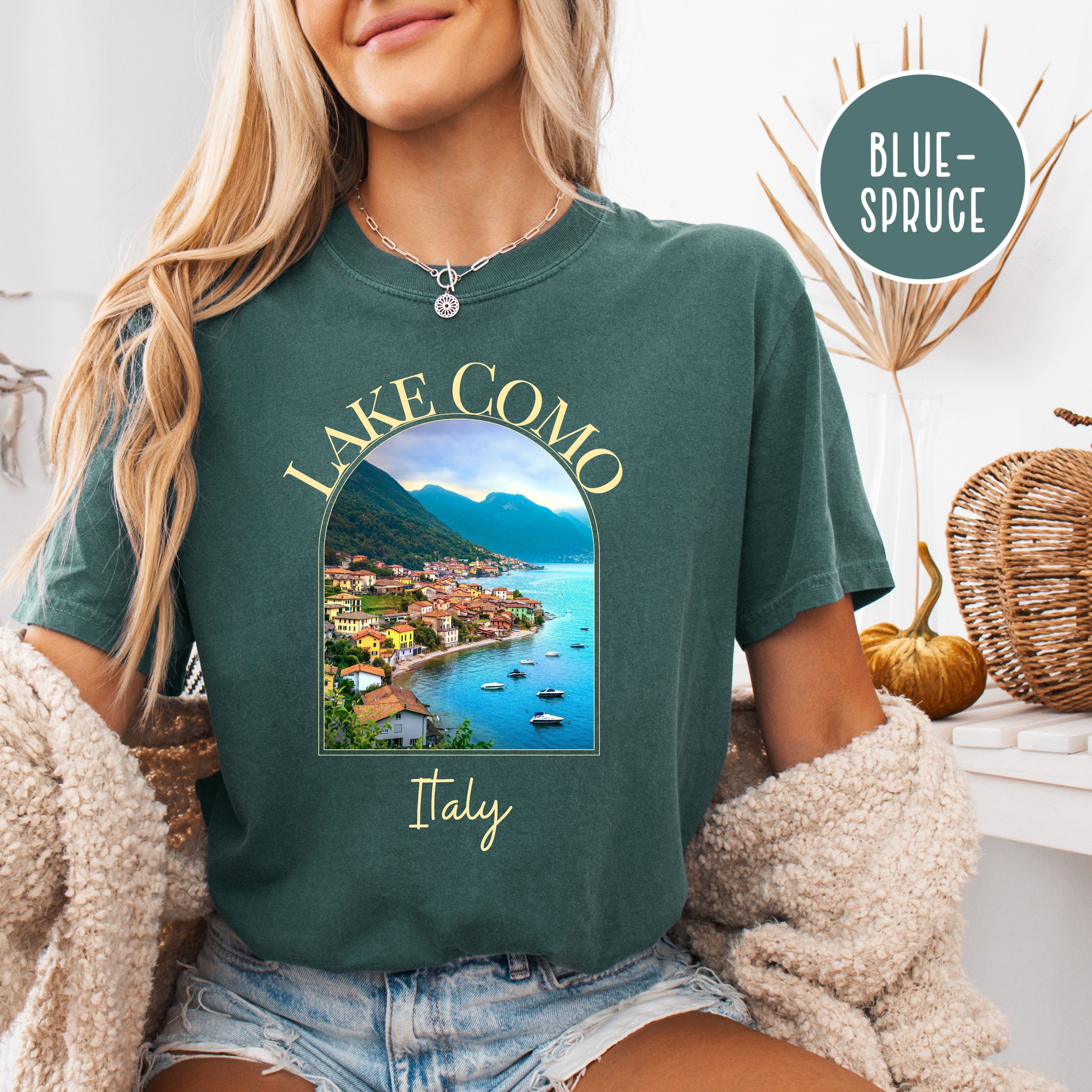 Lake Como Italy Comfort Colors® Tee