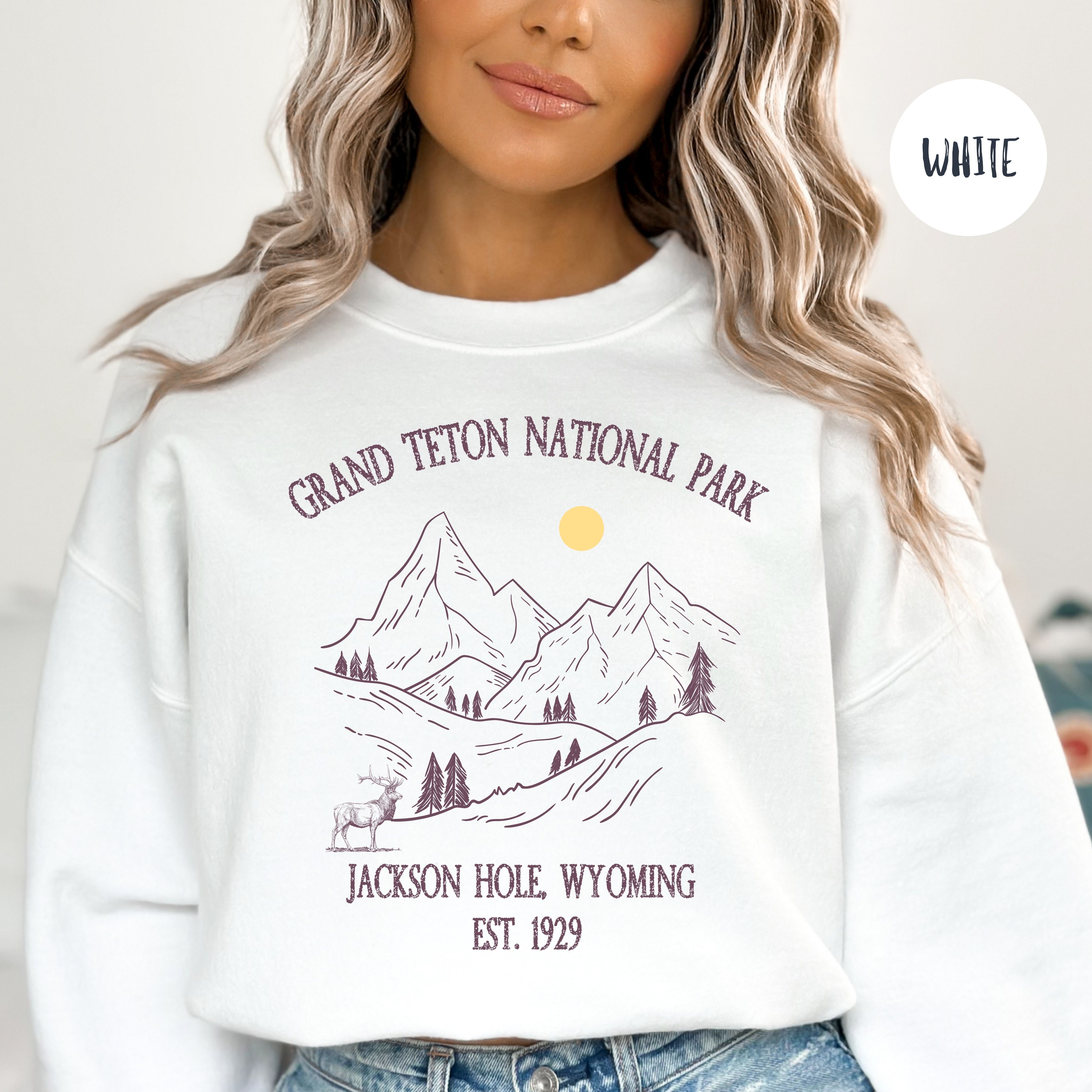 Grand Teton National Park Wyoming Travel Sweatshirt