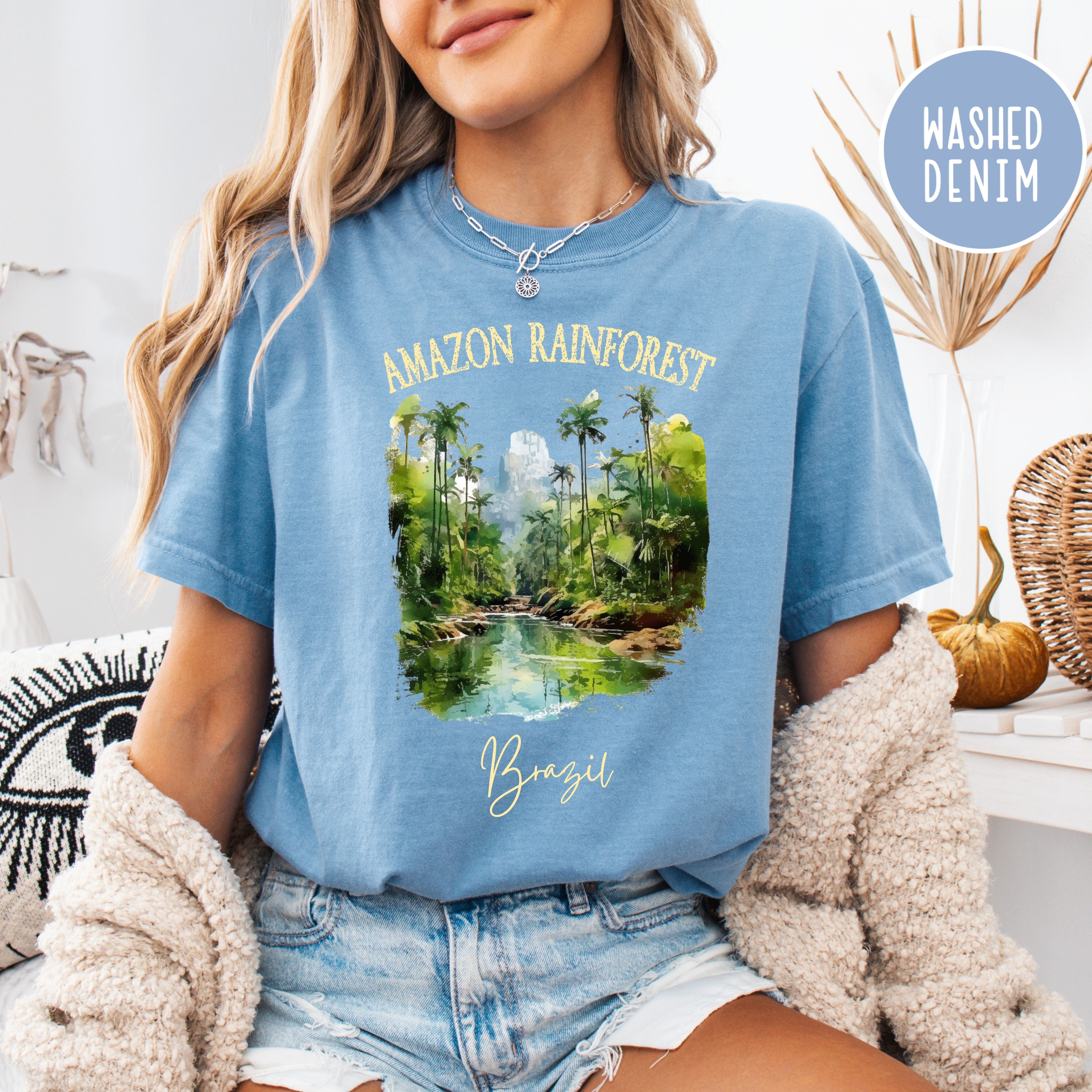 Amazon Rainforest Brazil Comfort Colors® Tee