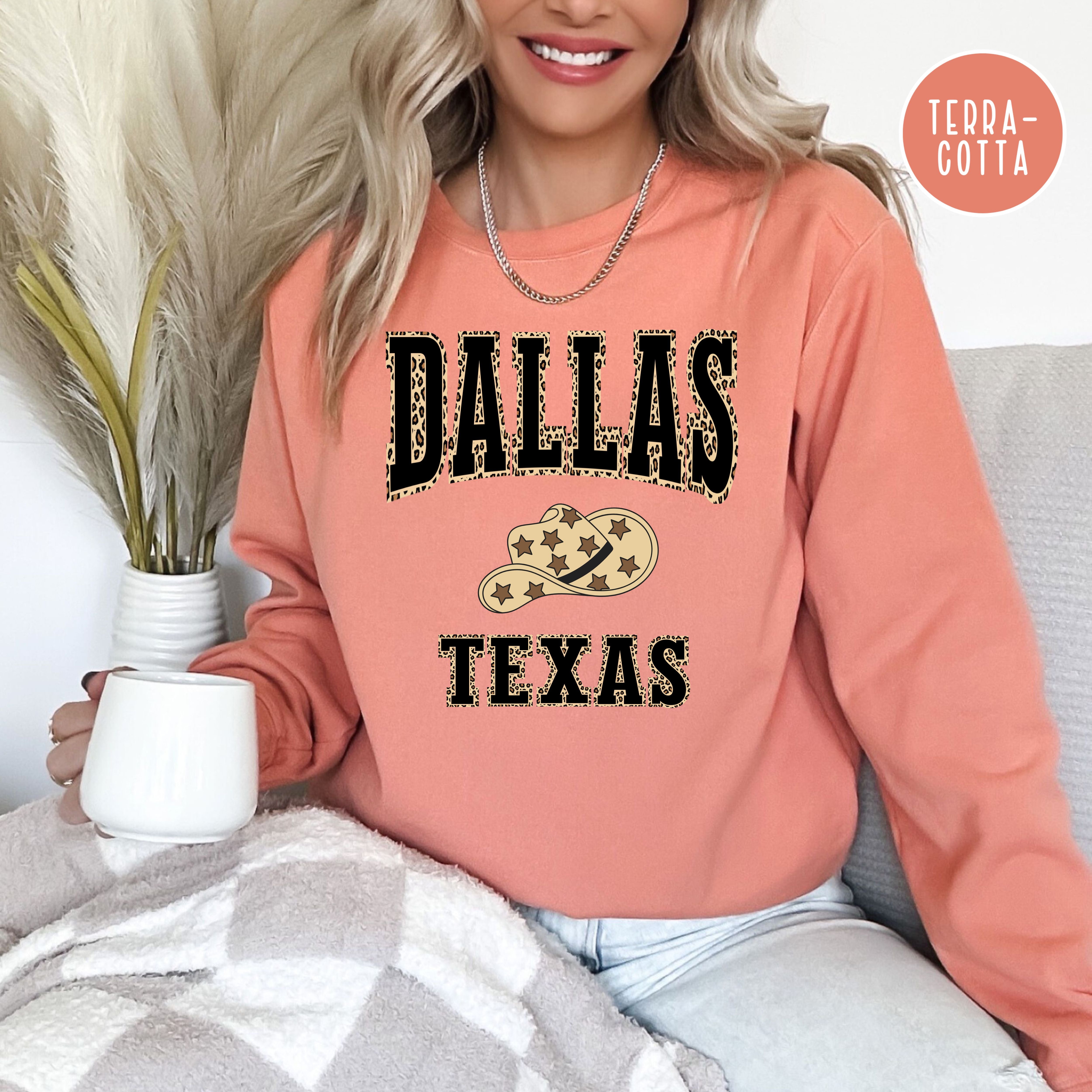 Dallas Texas Comfort Colors® Sweatshirt