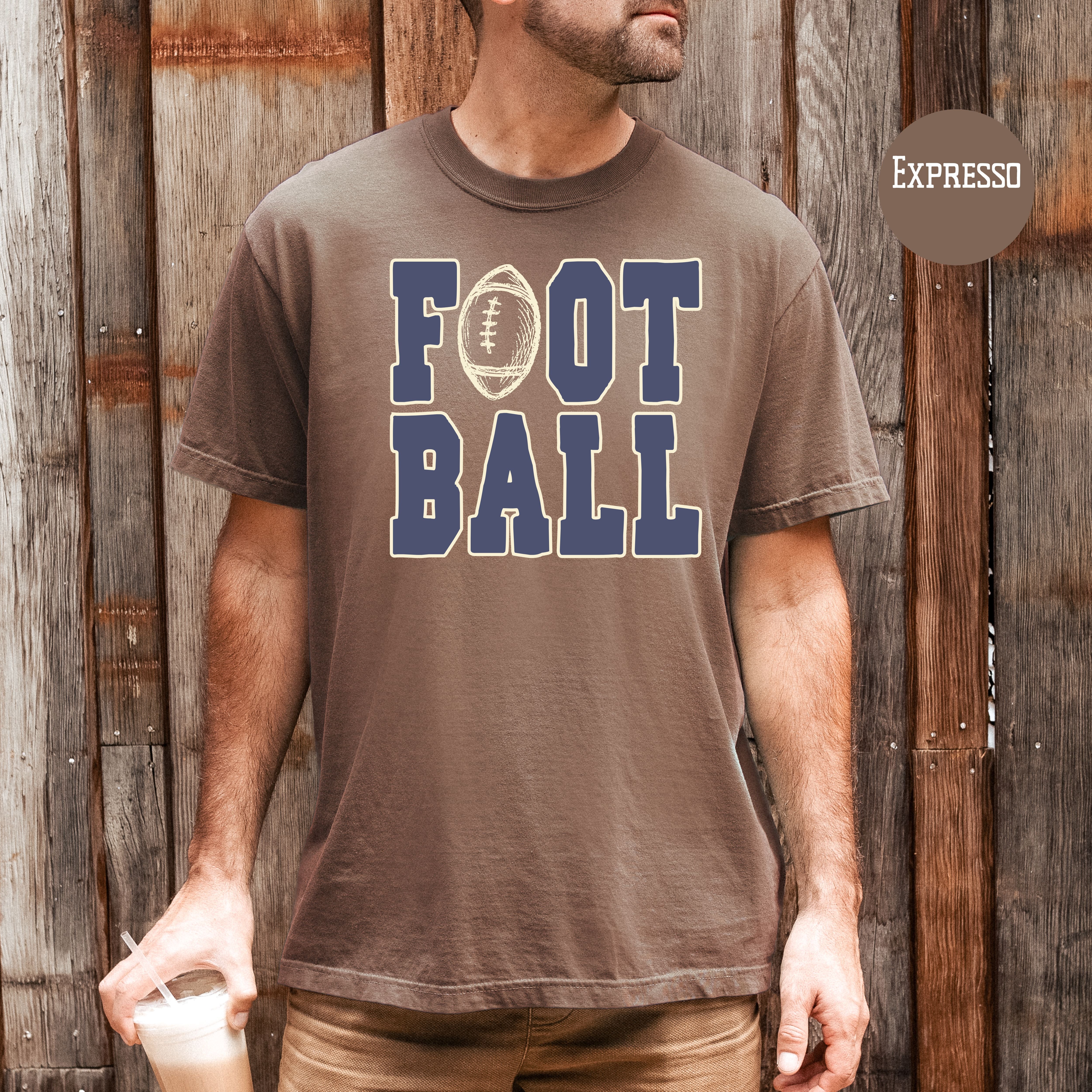 Football Comfort Colors Unisex Gift Shirt for Football Fan