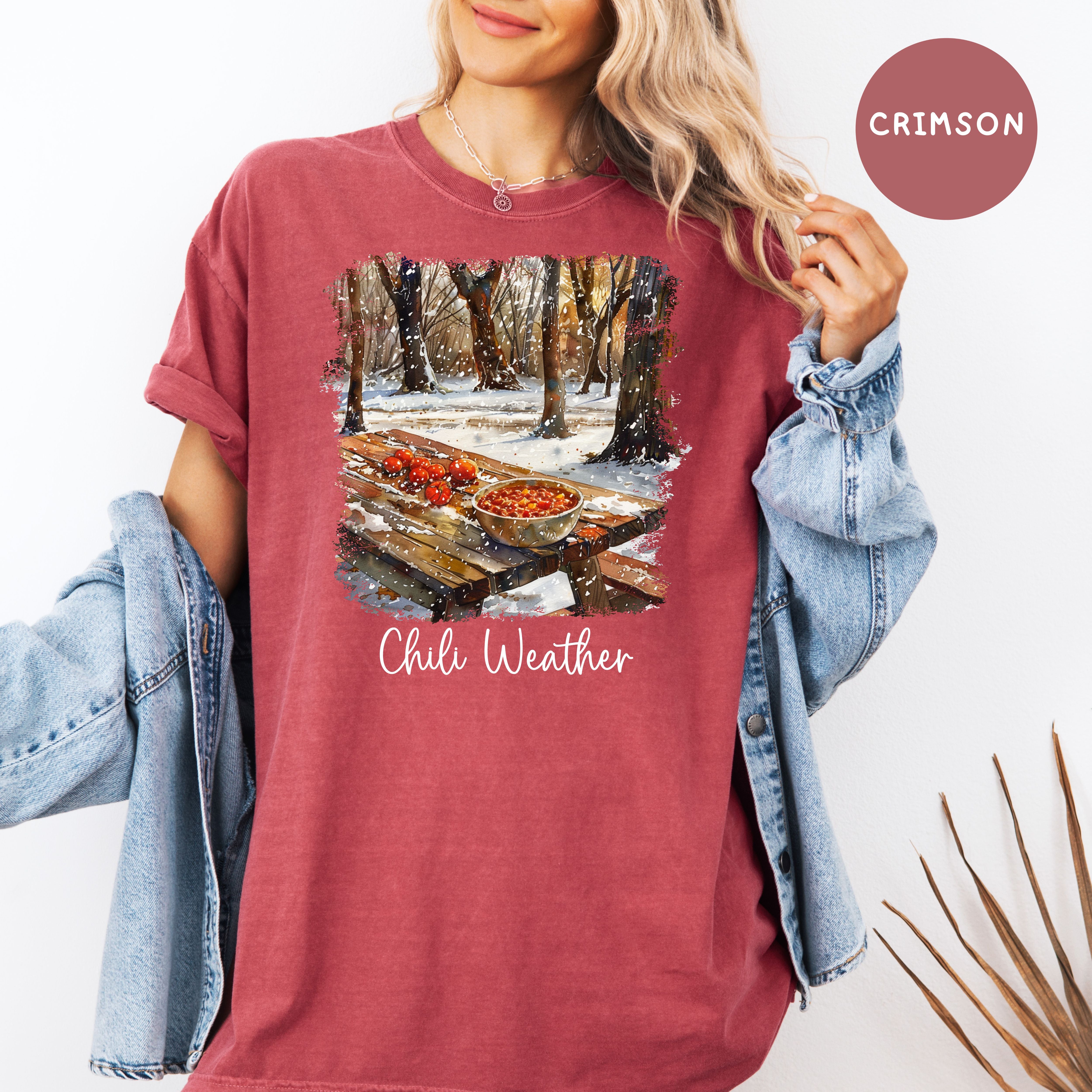 Chili Weather Comfort Colors Tee