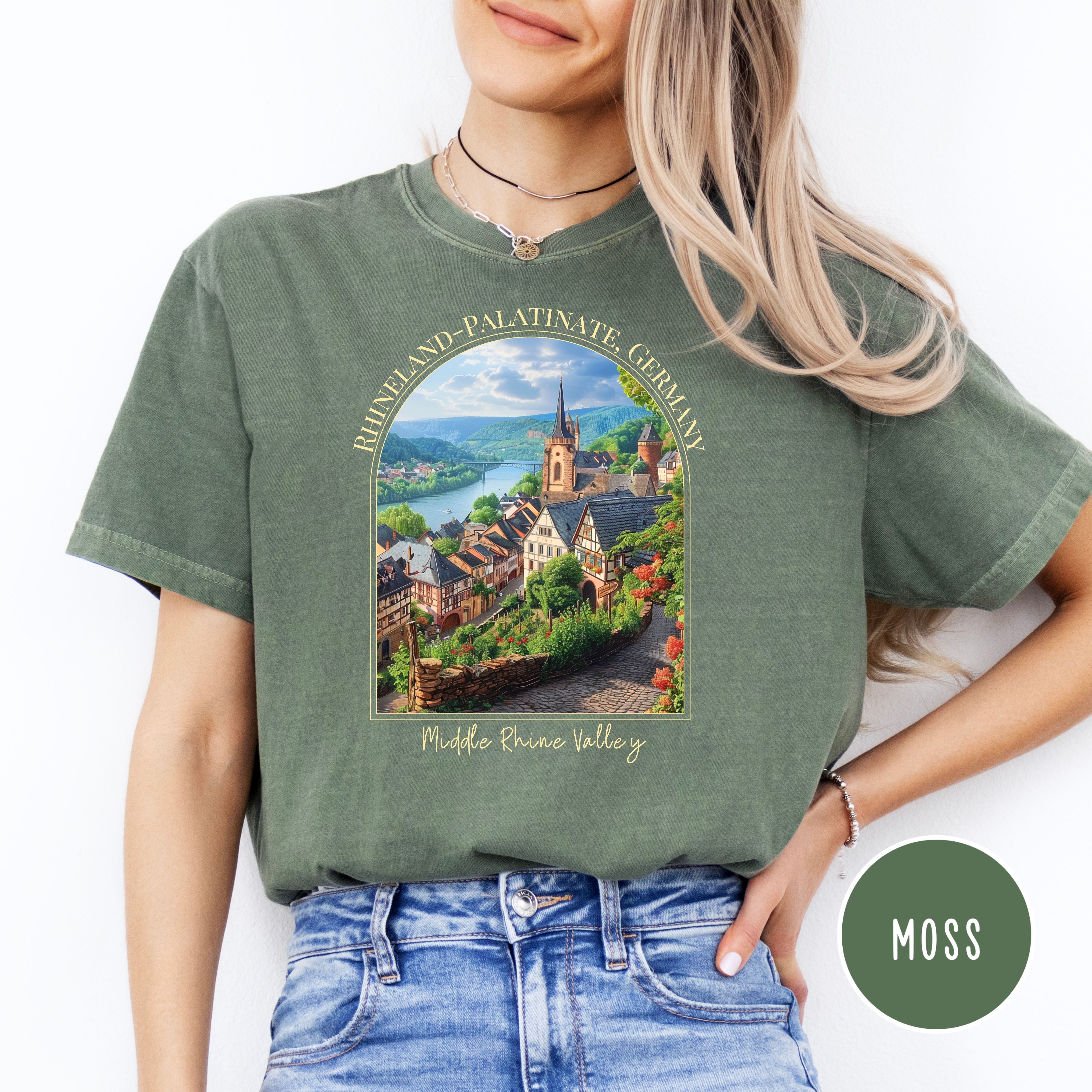 Rhine Valley Germany Comfort Colors® Tee